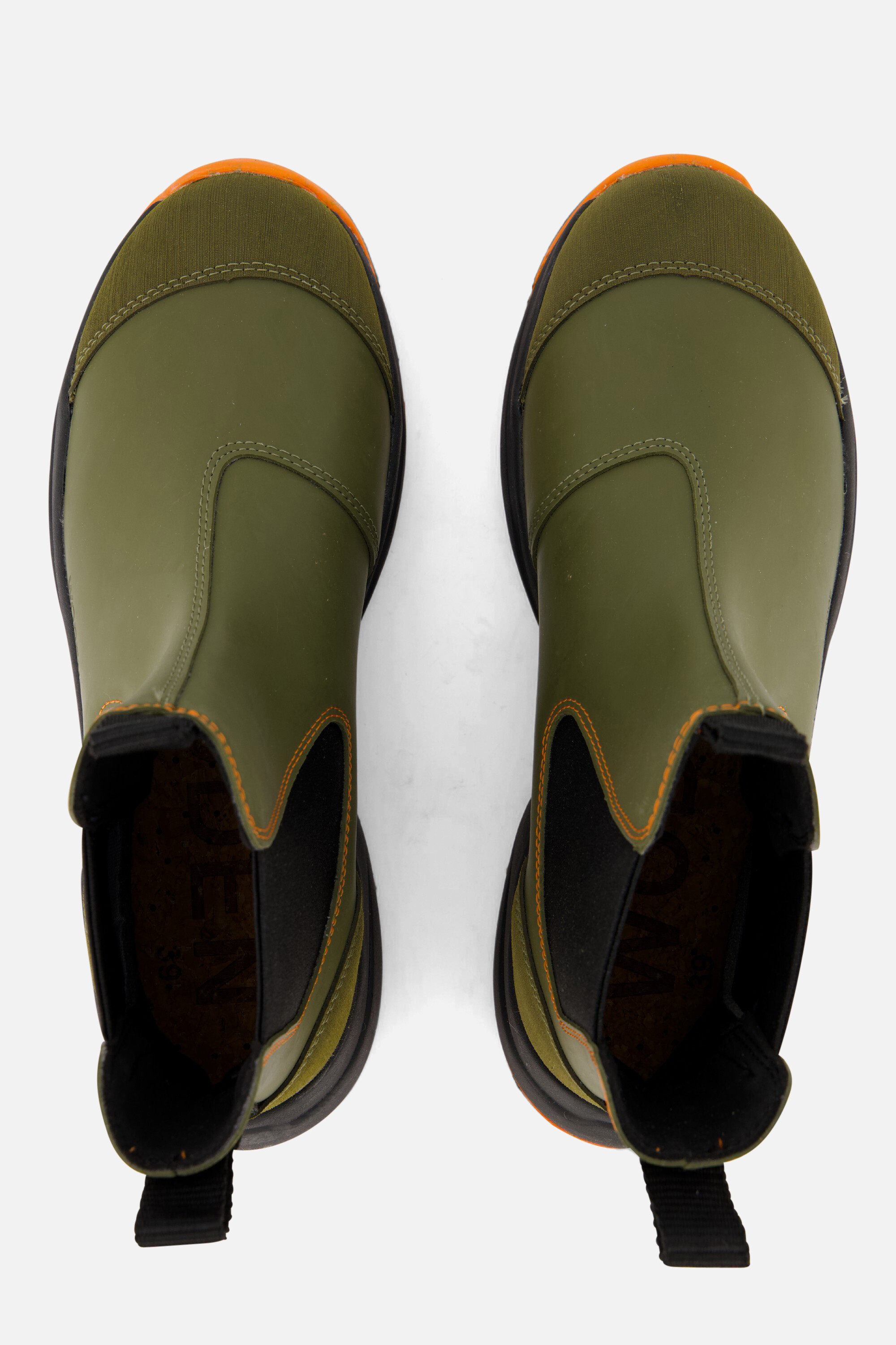 Woden Siri Waterproof Chelsea boots groen afbeelding 2