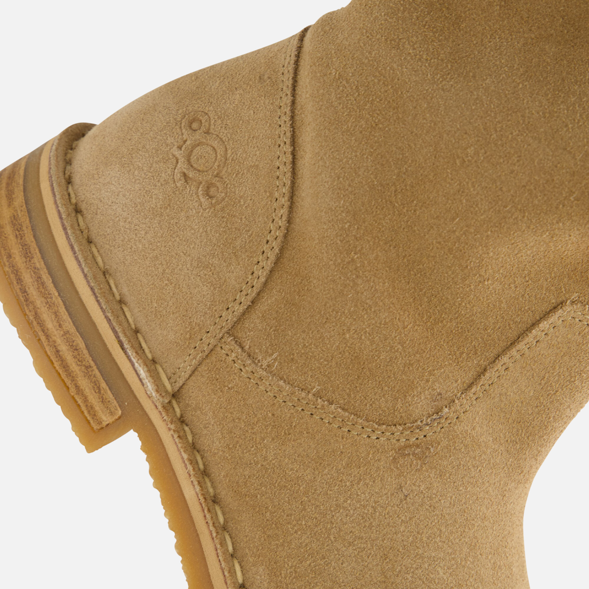 Aqa Laarzen beige Suede afbeelding 4