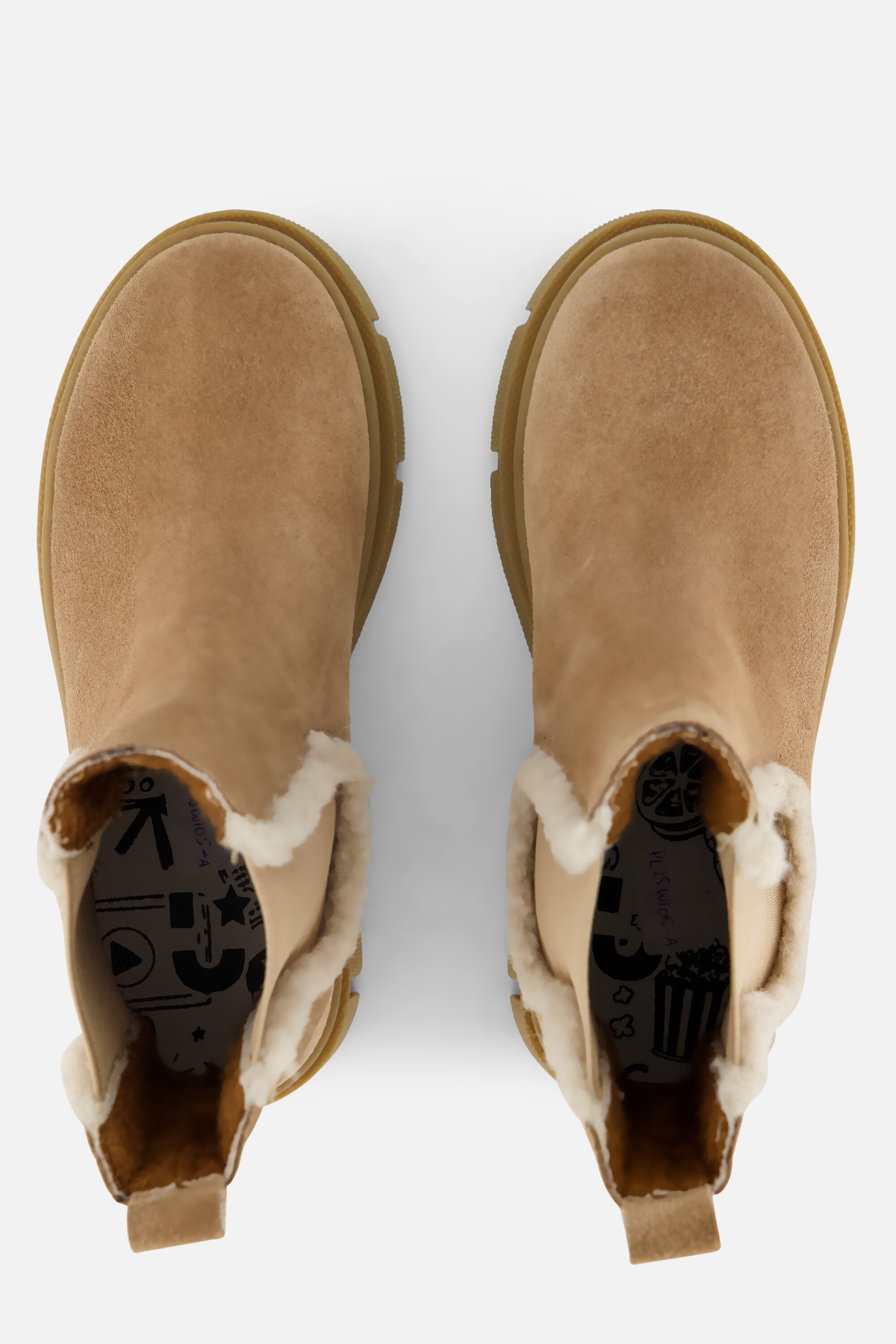 Muyters Chelsea boots cognac Suede afbeelding 2