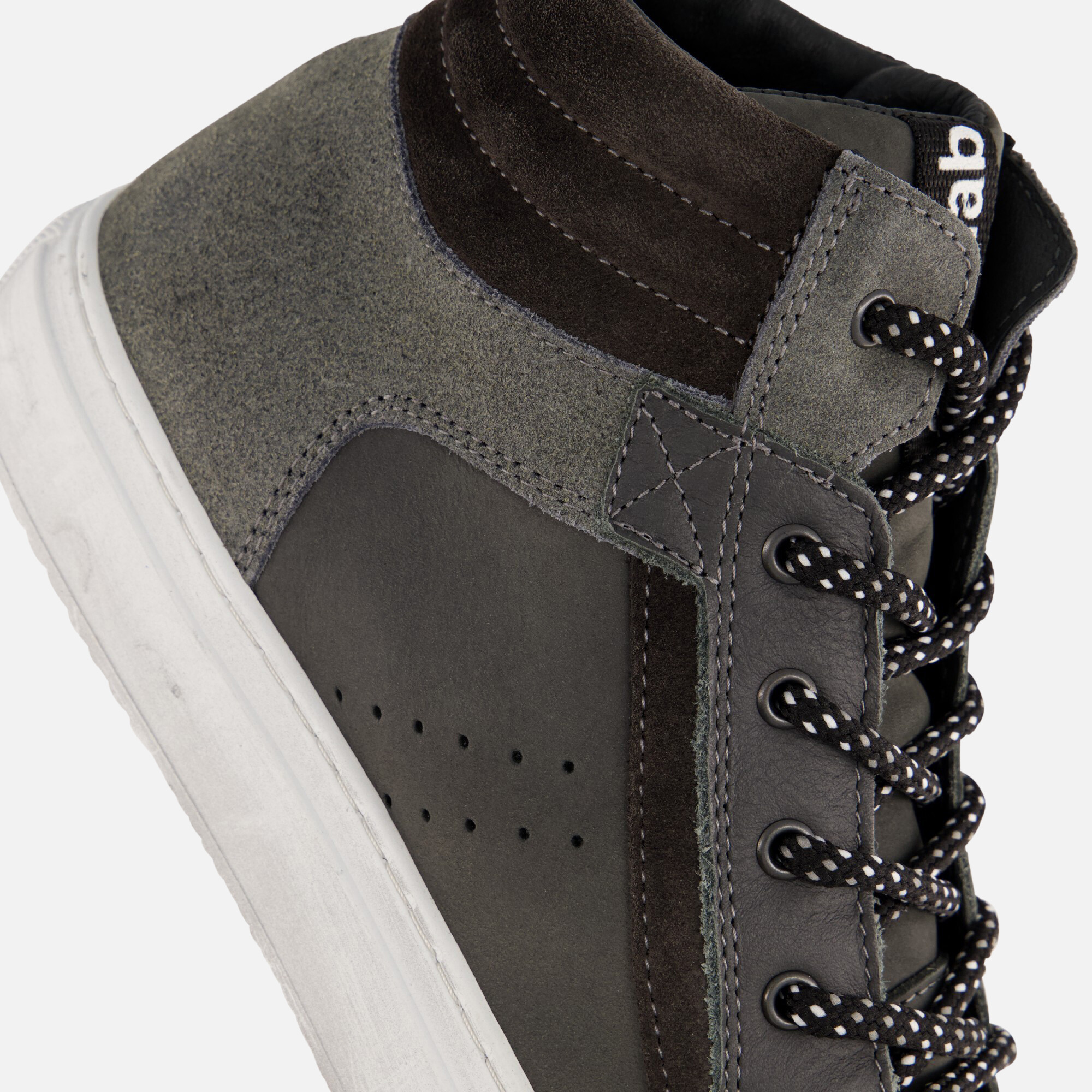 Develab hoge sneakers grijs afbeelding 4