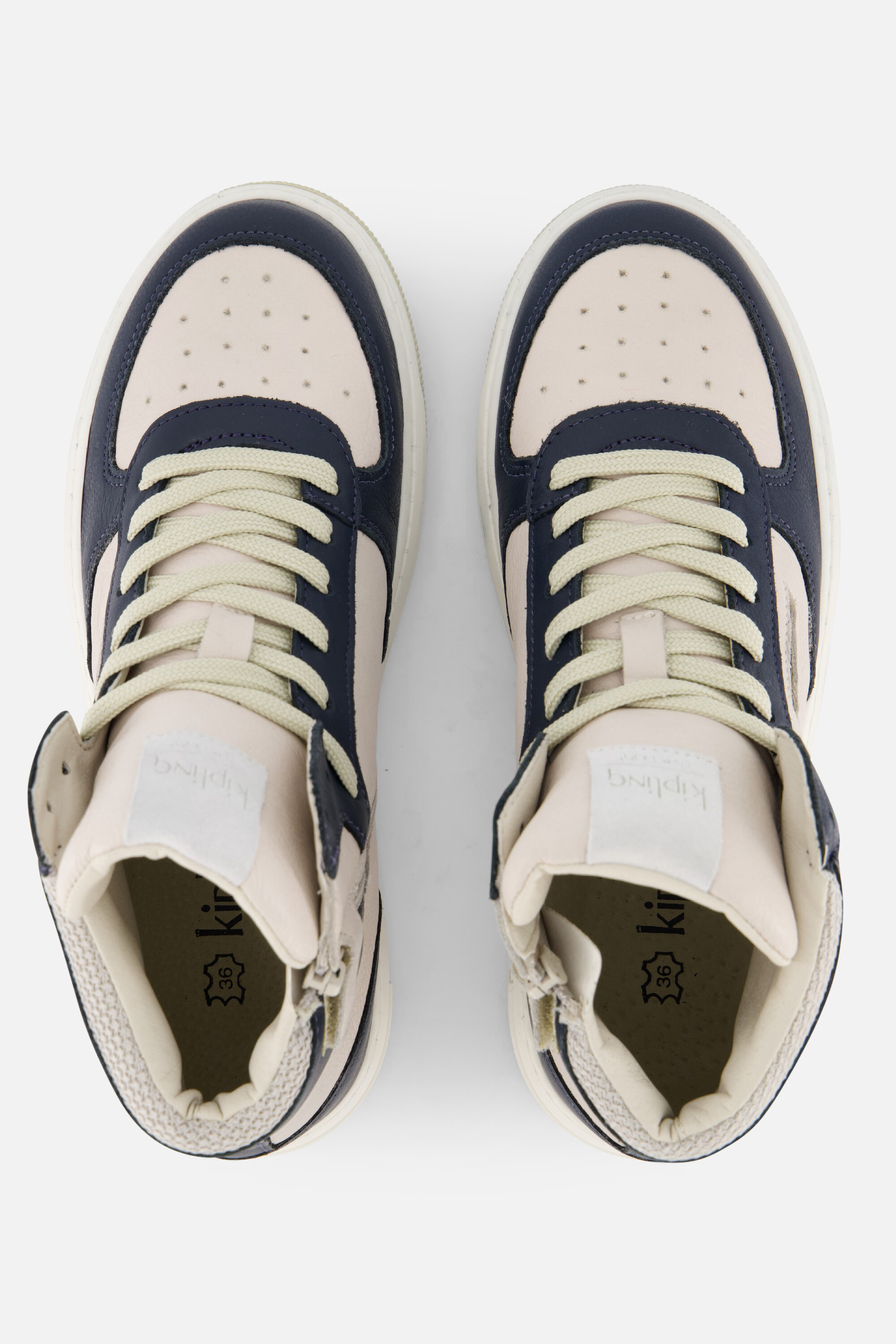 Kipling Darius 1B Sneakers blauw Leer afbeelding 2
