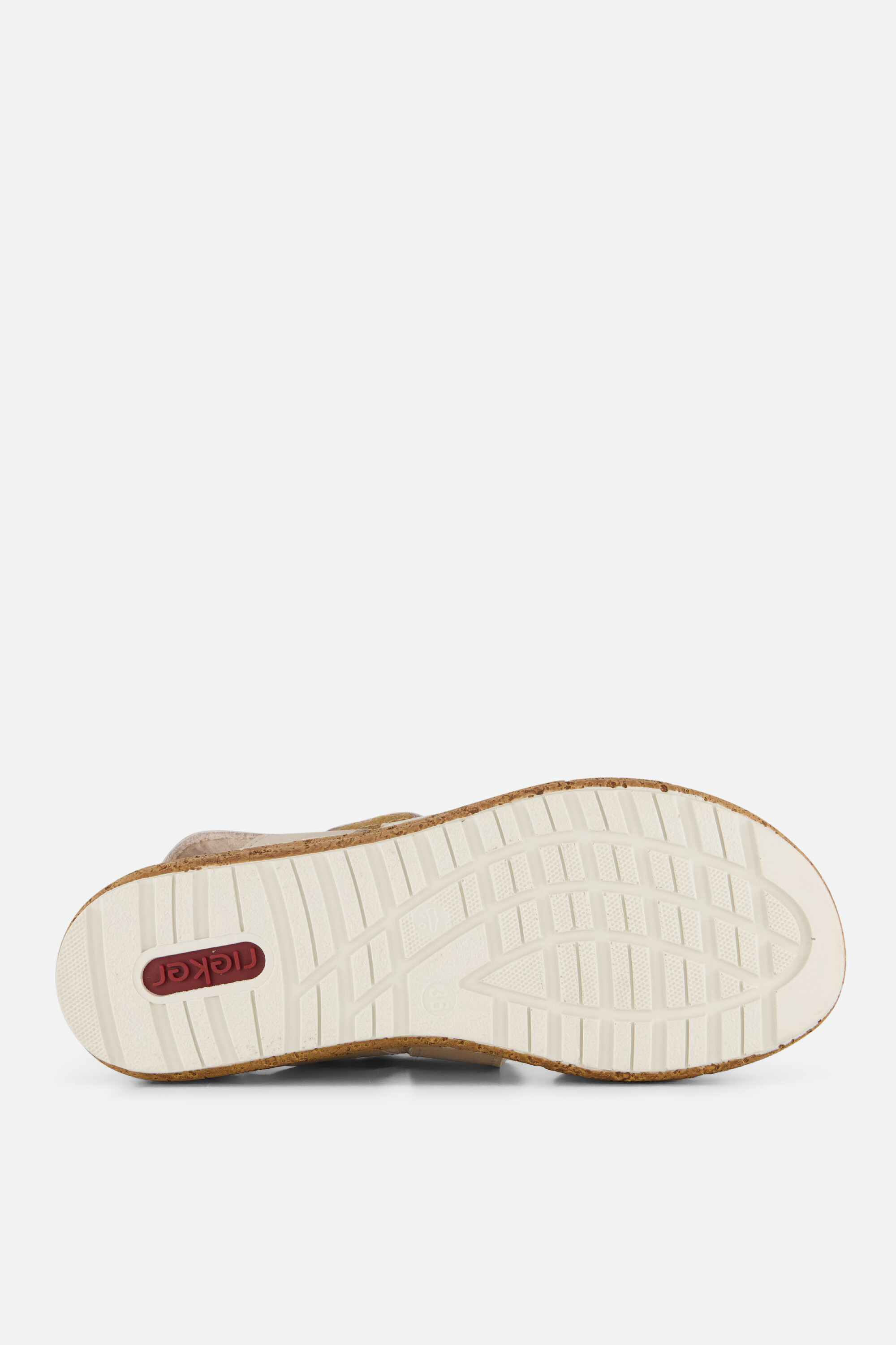 Rieker Sandalen beige Textiel afbeelding 2