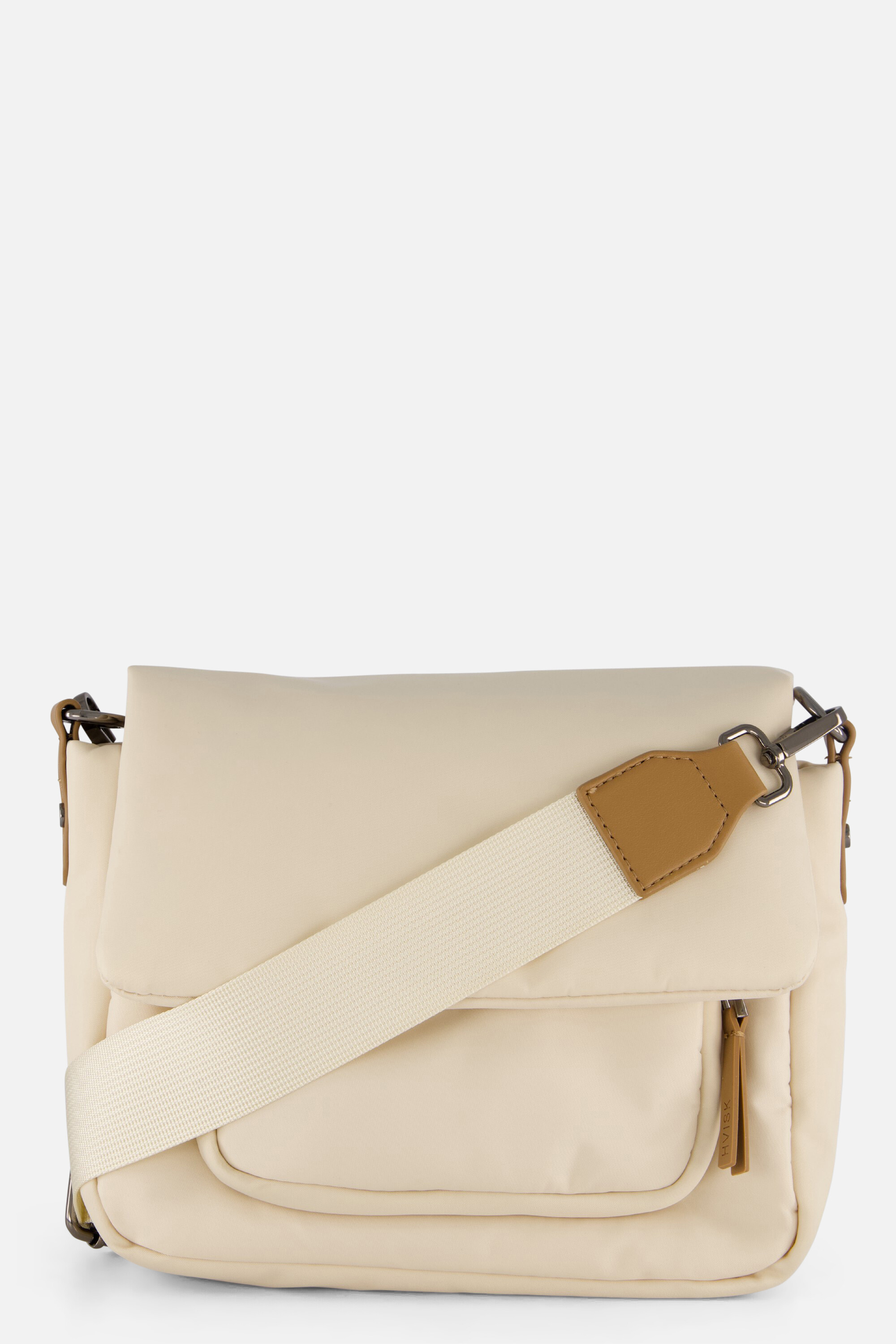 Hvisk Cayman Pocket Puffer Matte Twill Tas beige afbeelding 3
