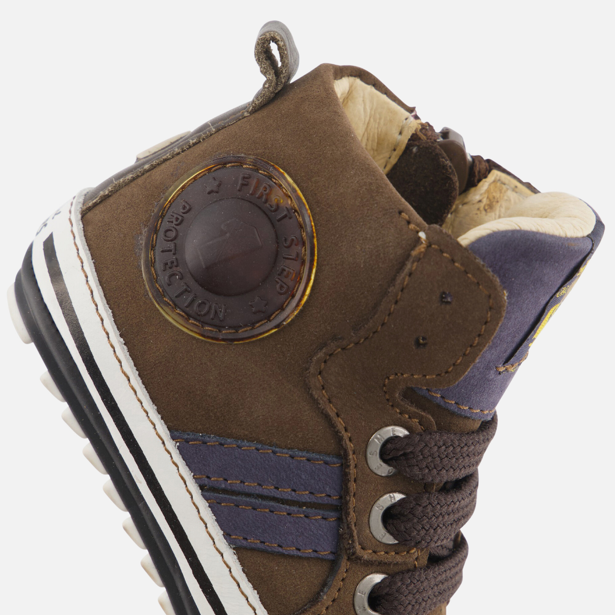 Shoesme Babyschoenen groen Leer afbeelding 4