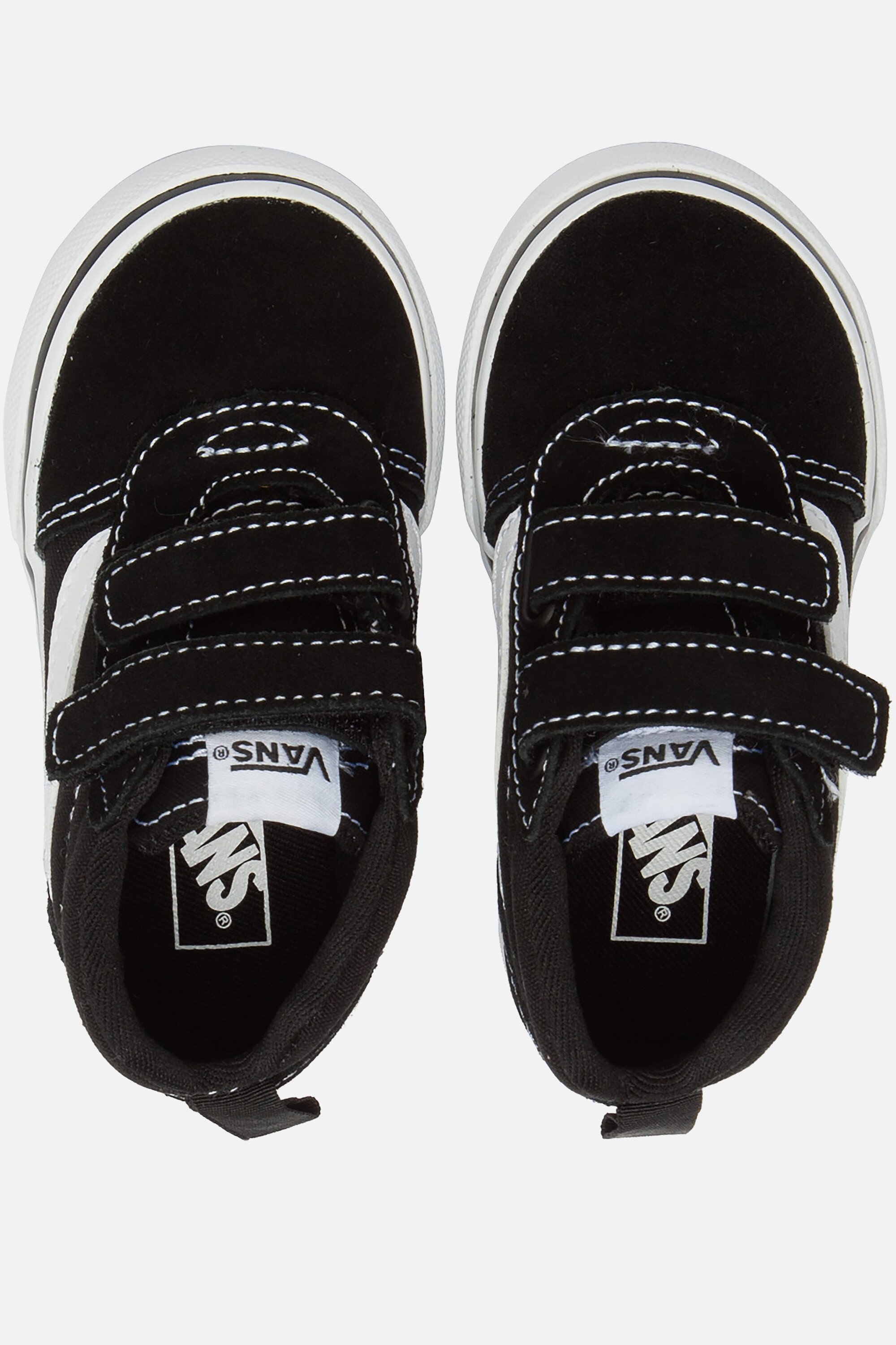 Vans Ward Mid V Sneakers zwart Textiel afbeelding 2