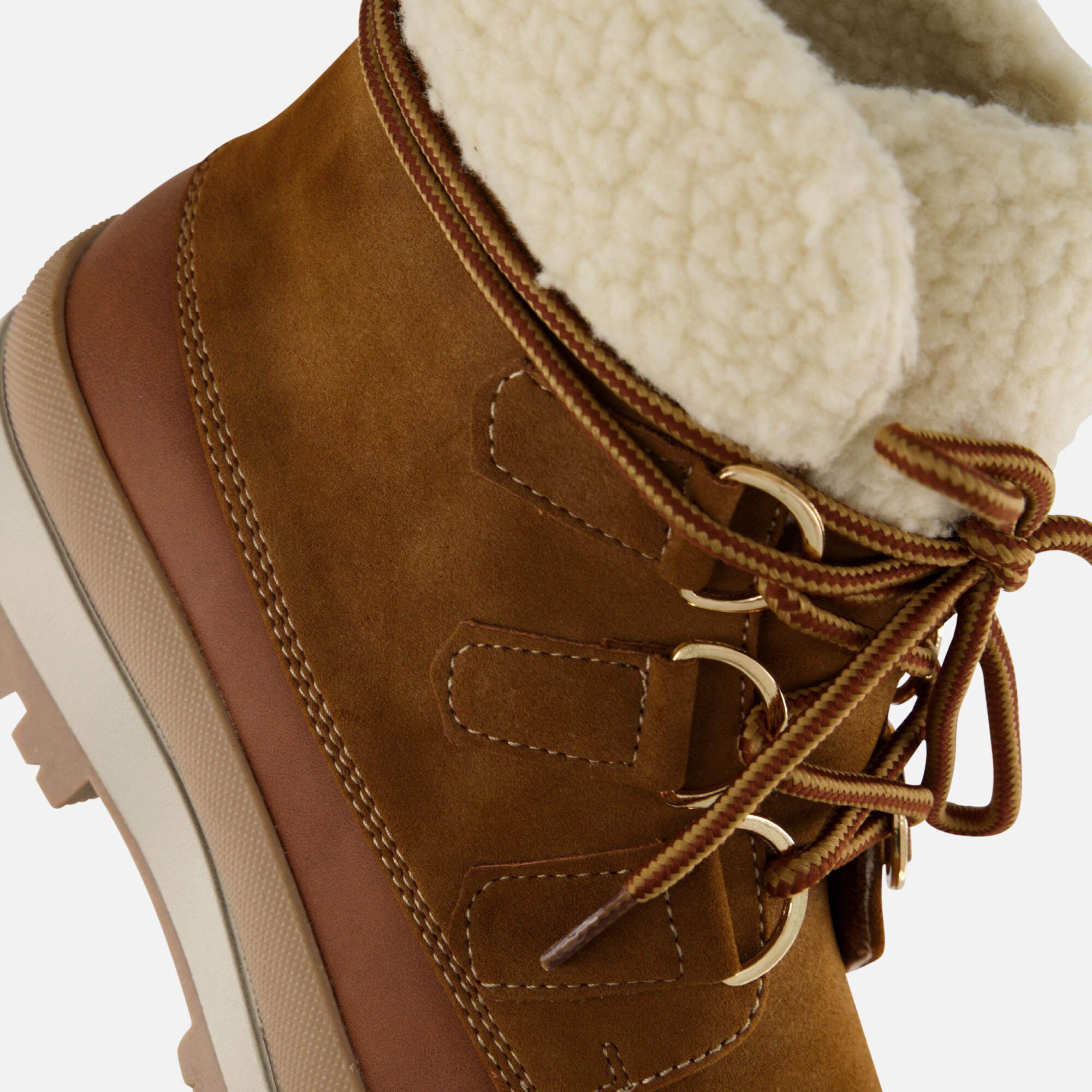 Supercracks Veterboots cognac Pu afbeelding 4