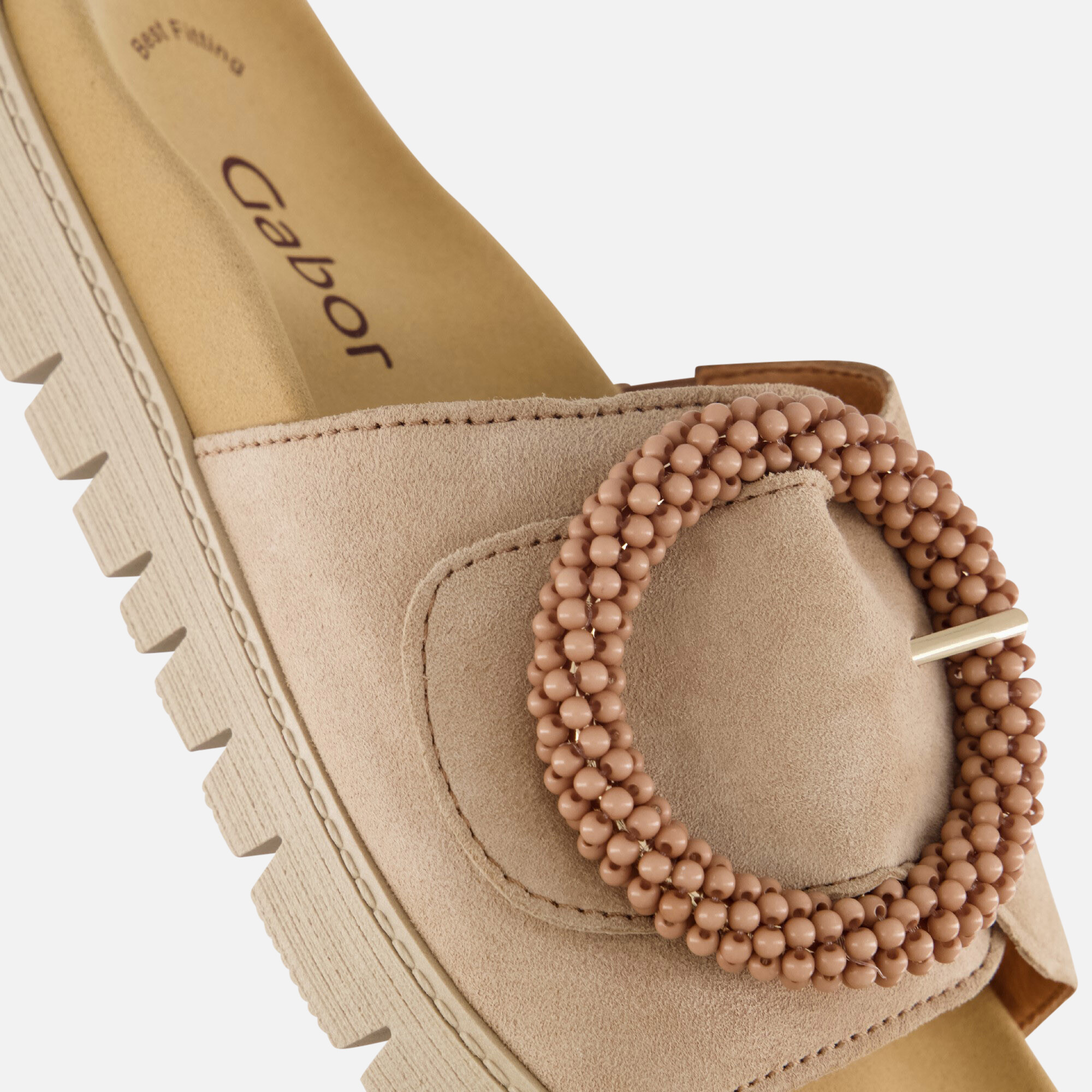 Gabor Sandalen beige Suede afbeelding 3