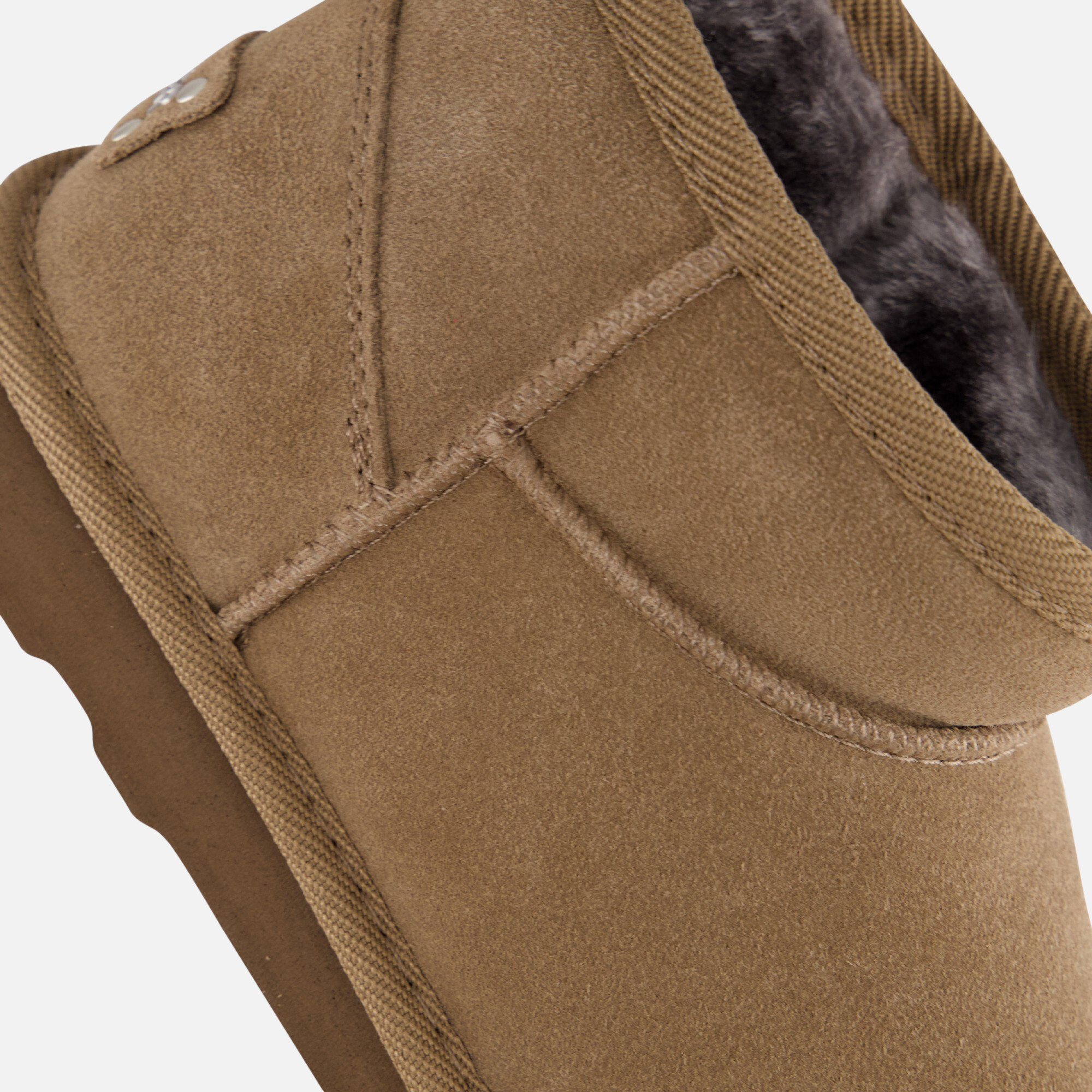 S.Oliver Gevoerde boots taupe Suede afbeelding 4