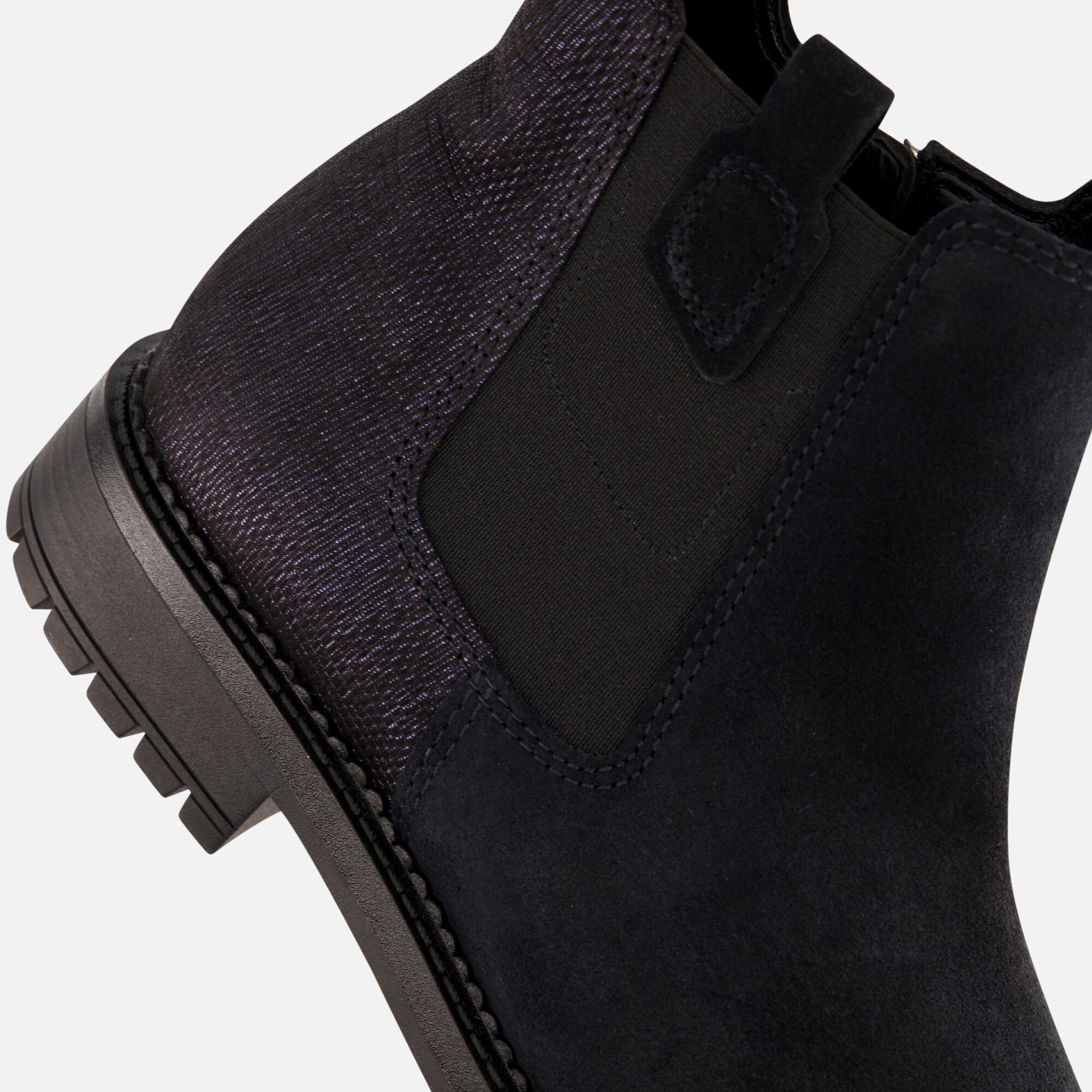 Gabor Chelsea boots blauw Suede afbeelding 4