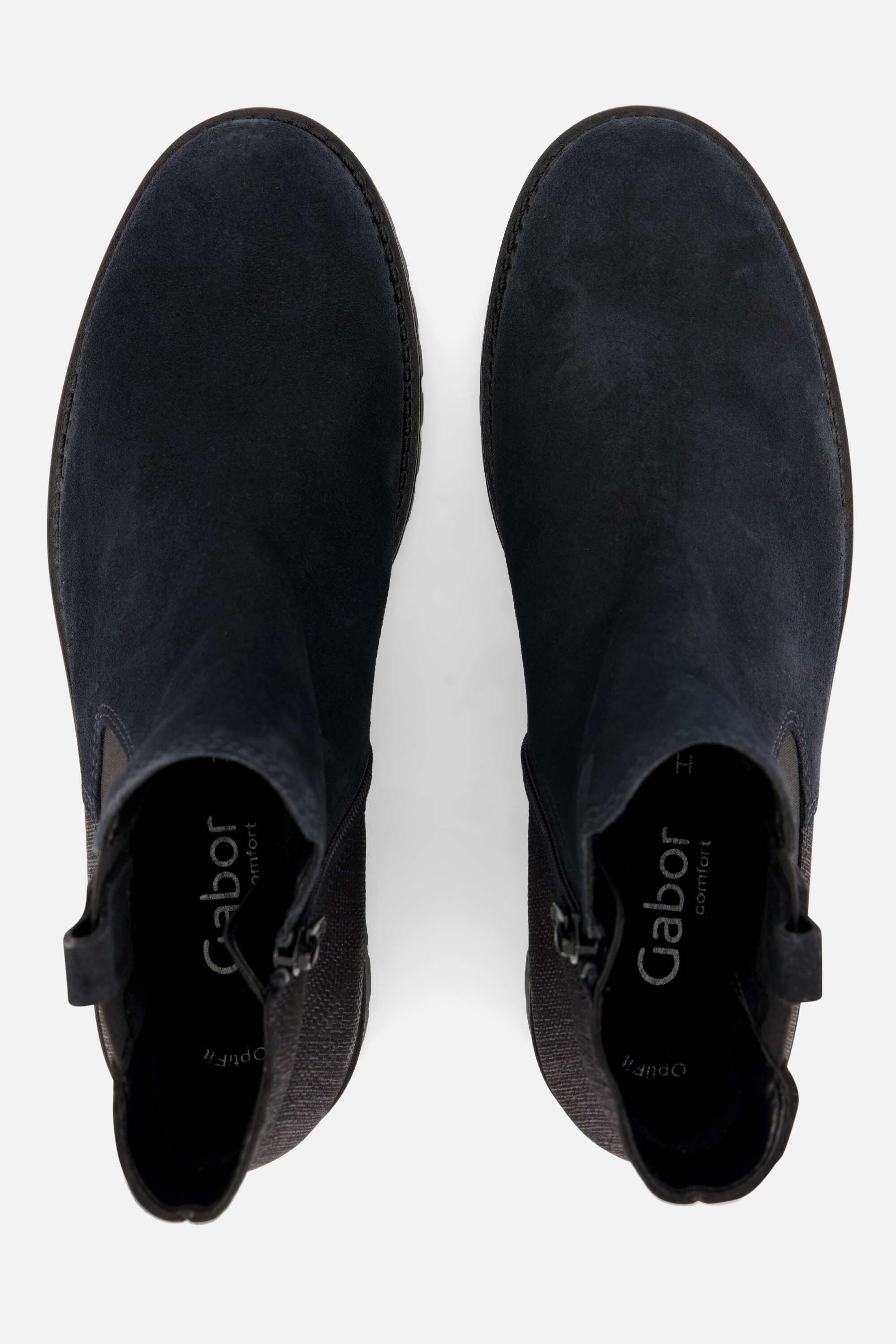 Gabor Chelsea boots blauw Suede afbeelding 2