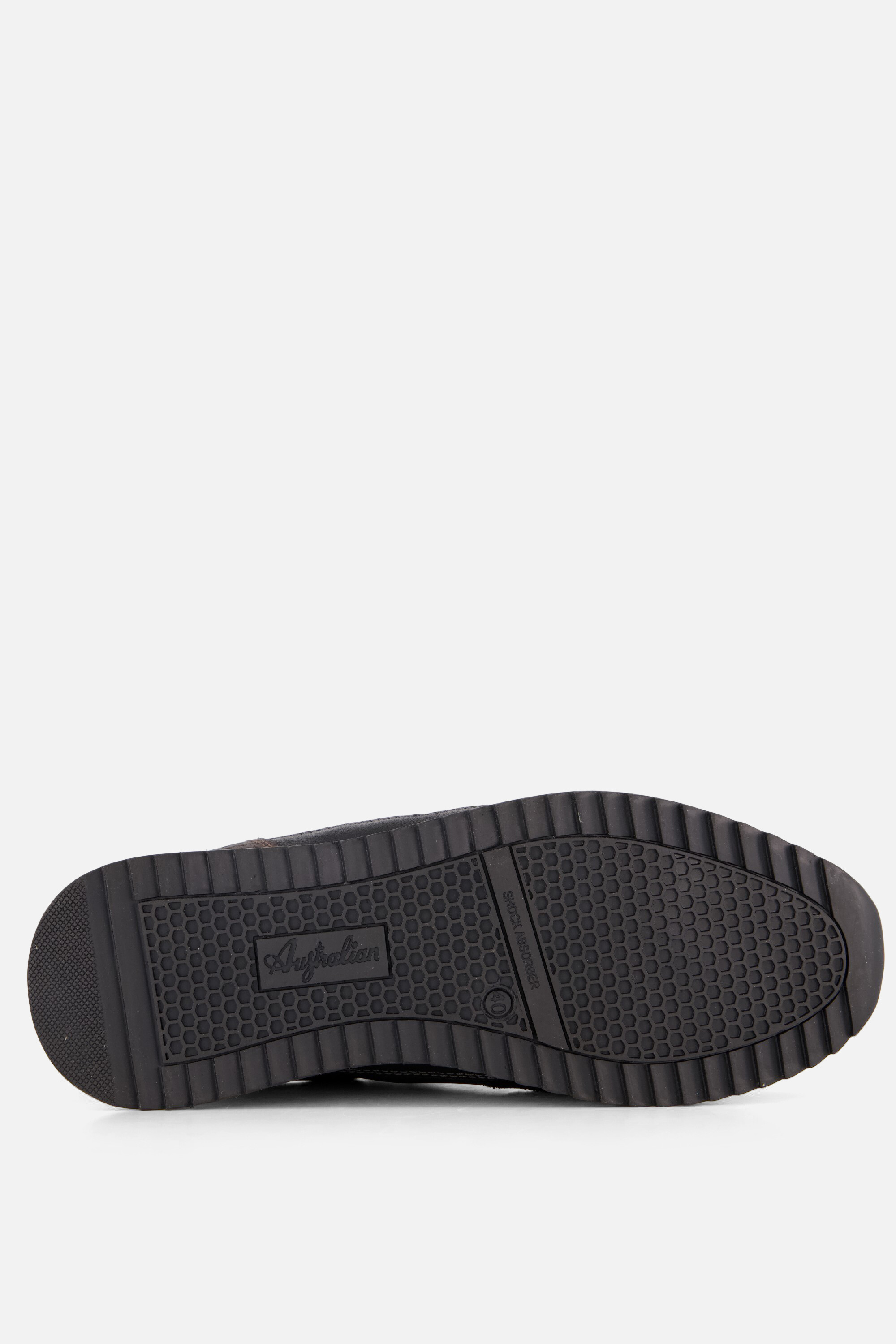 Australian Filmon Sneakers zwart Leer afbeelding 3