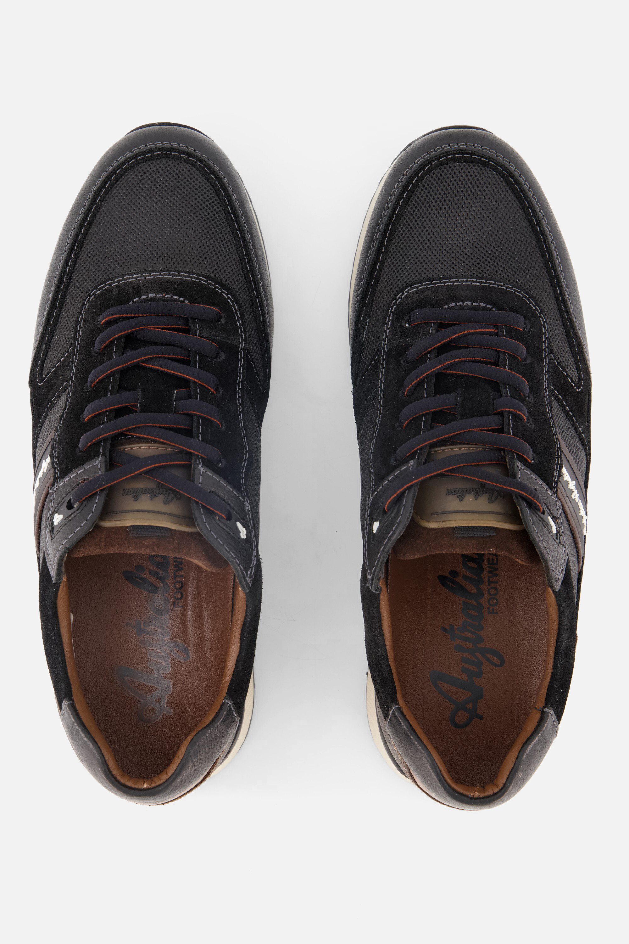 Australian Filmon Sneakers zwart Leer afbeelding 2