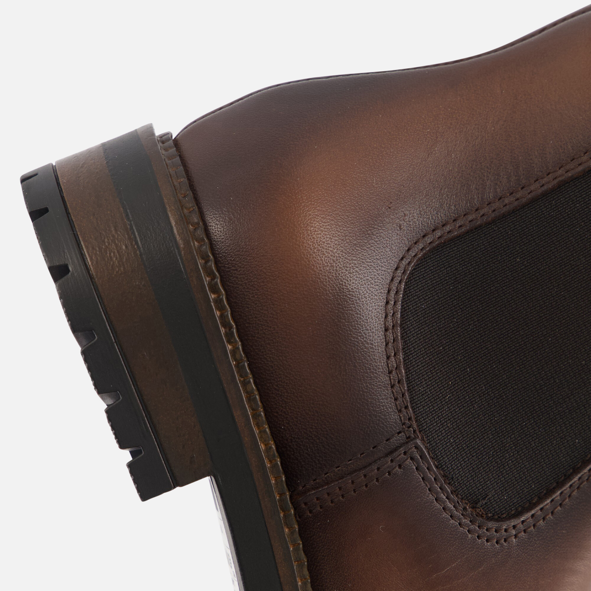 Linea Zeta Chelsea boots cognac Leer afbeelding 4
