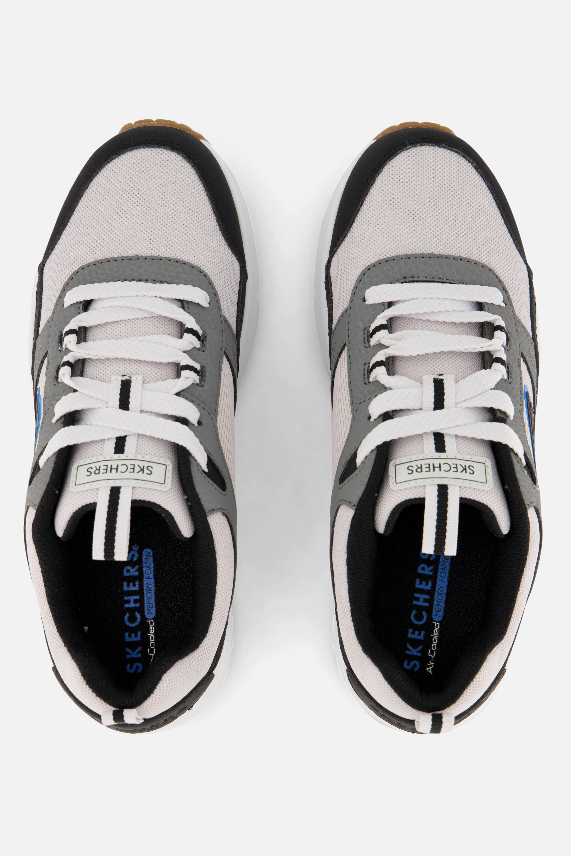 Skechers Uno Retro Groove Sneakers wit afbeelding 2