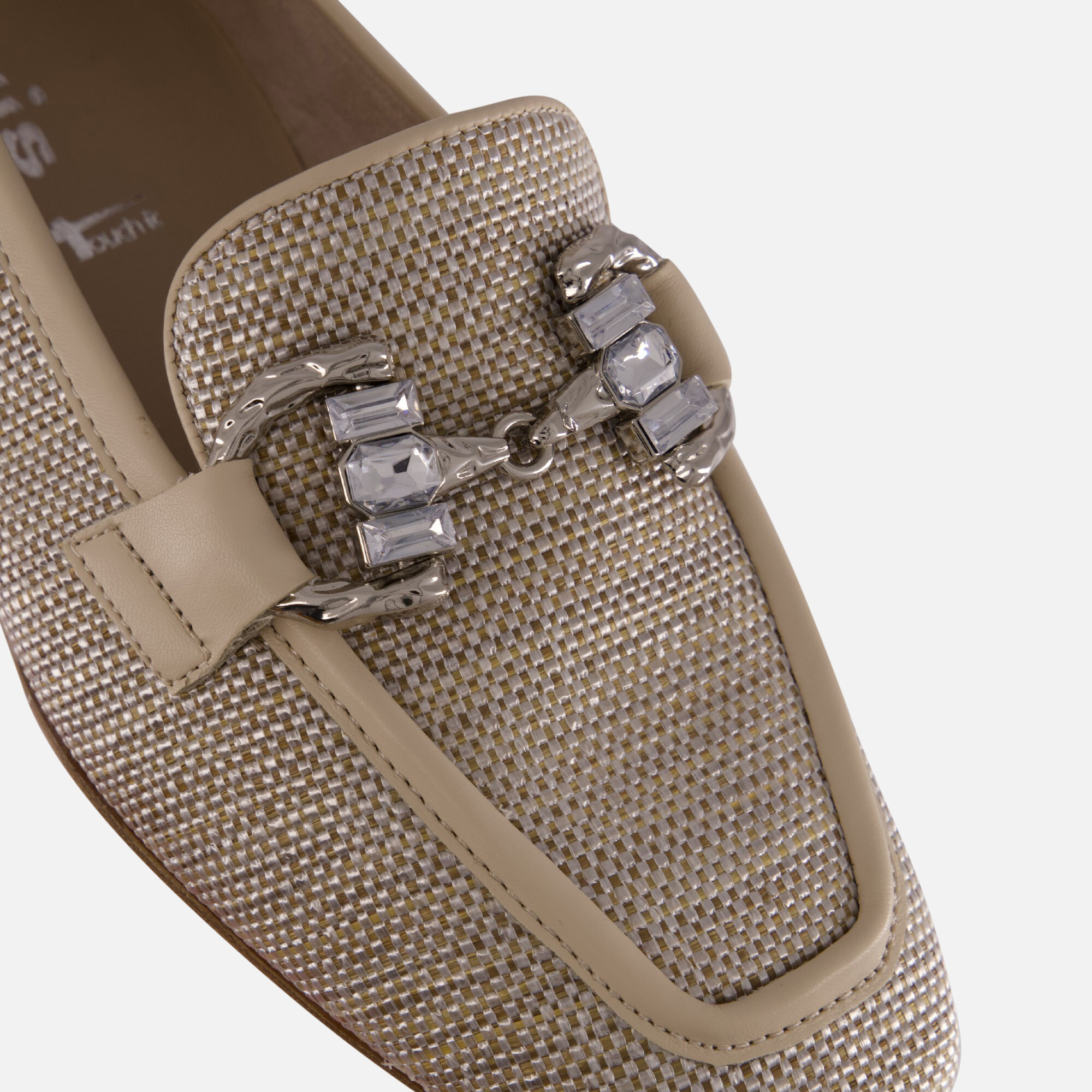 Tamaris Instappers beige Synthetisch afbeelding 4
