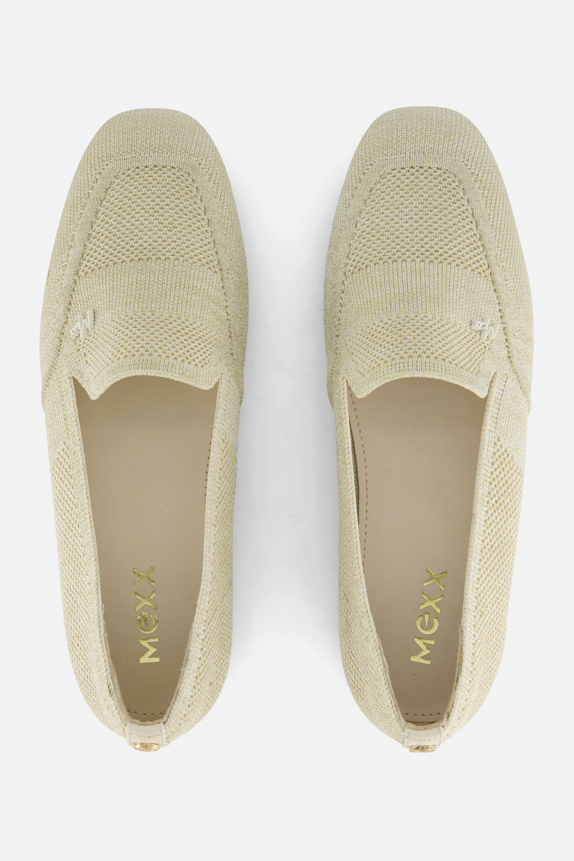 Mexx Nanaki Instappers beige Textiel afbeelding 2