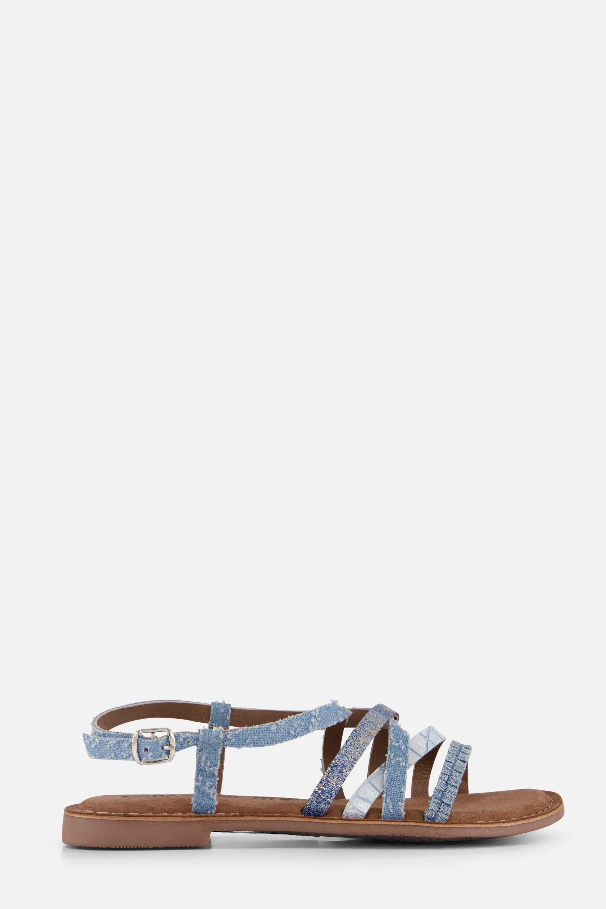 Lazamani Sandalen blauw Synthetisch afbeelding 4