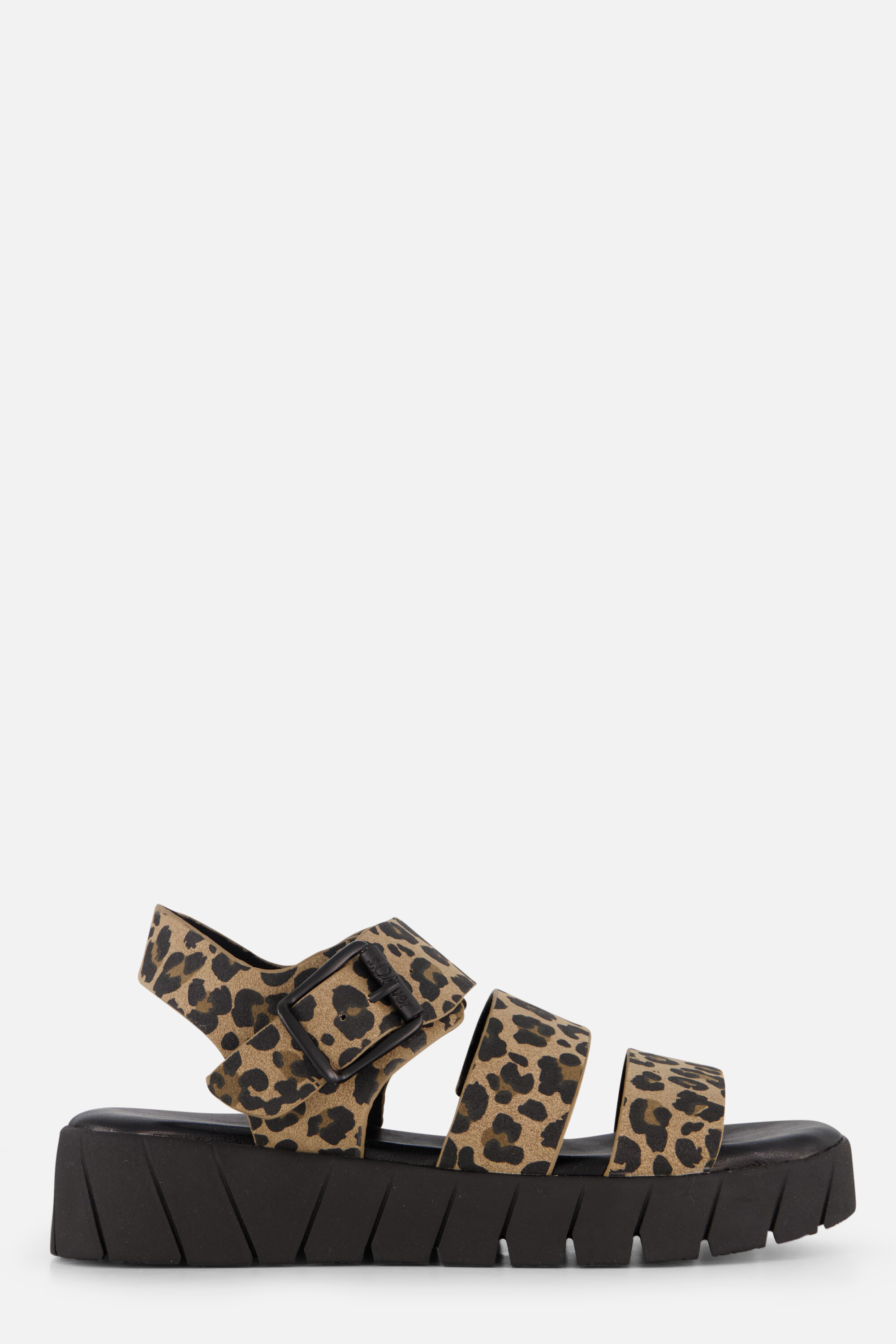 S.Oliver Leopard Sandalen beige Synthetisch afbeelding 4
