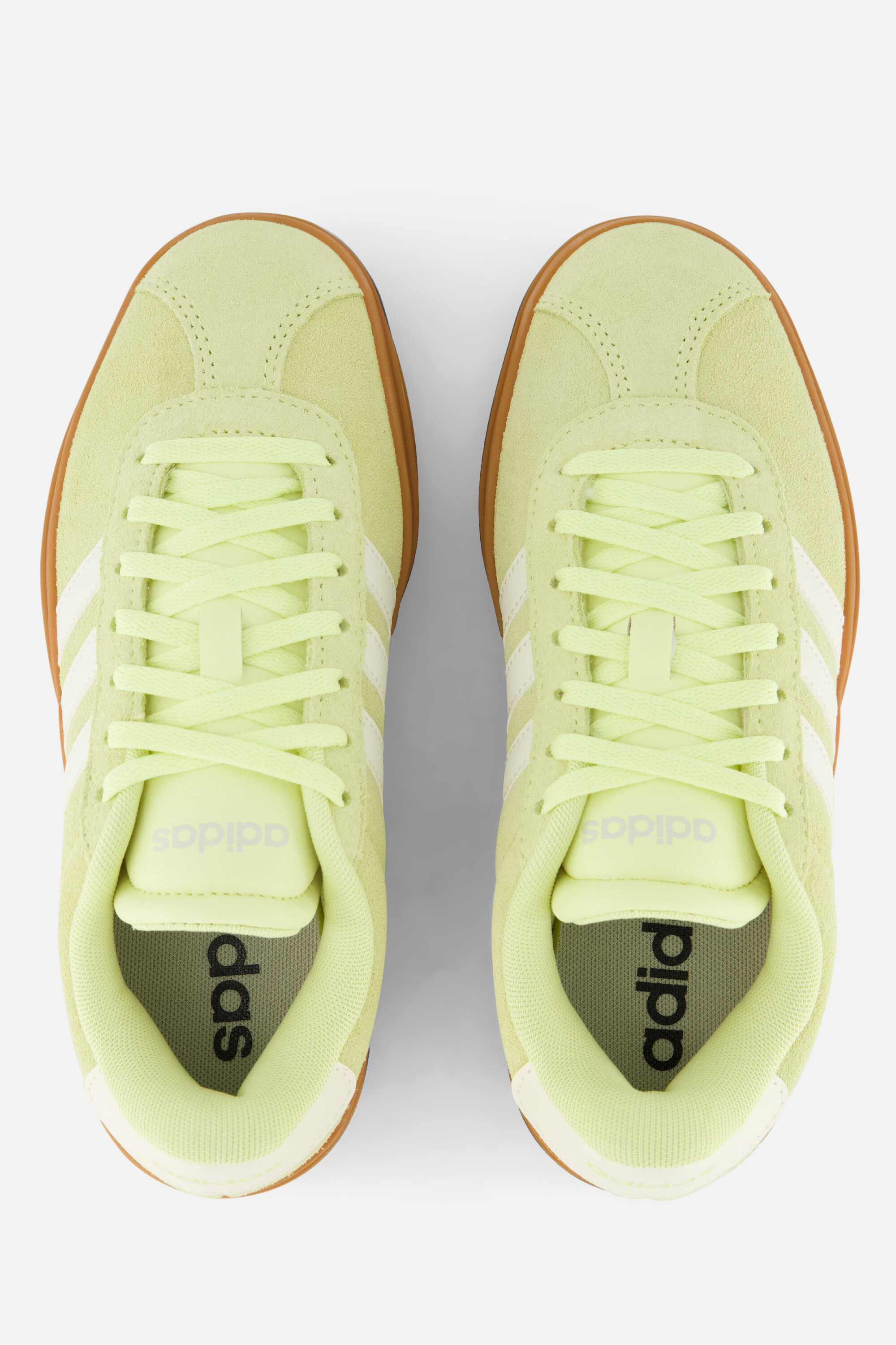 Adidas VL Court Bold Sneakers geel Imitatieleer afbeelding 3