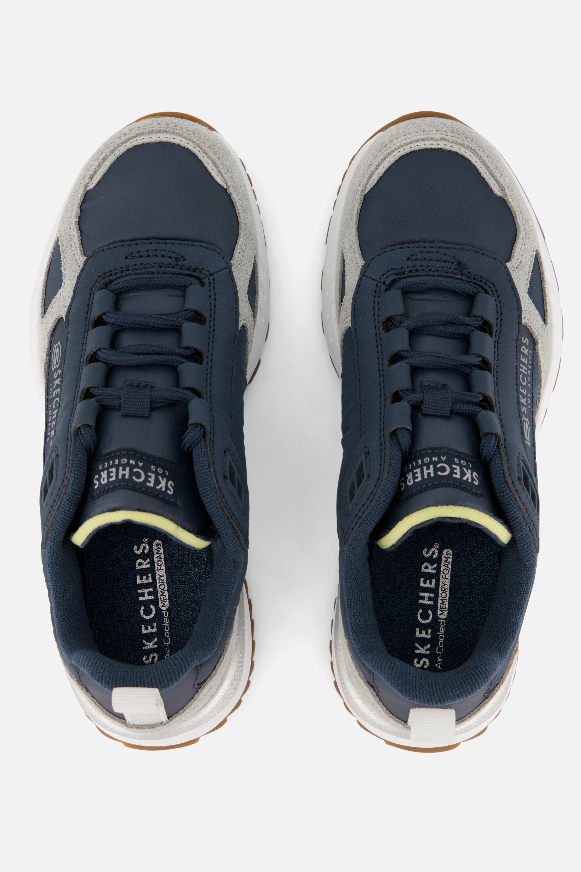 Skechers Fury Sneakers blauw Textiel afbeelding 2