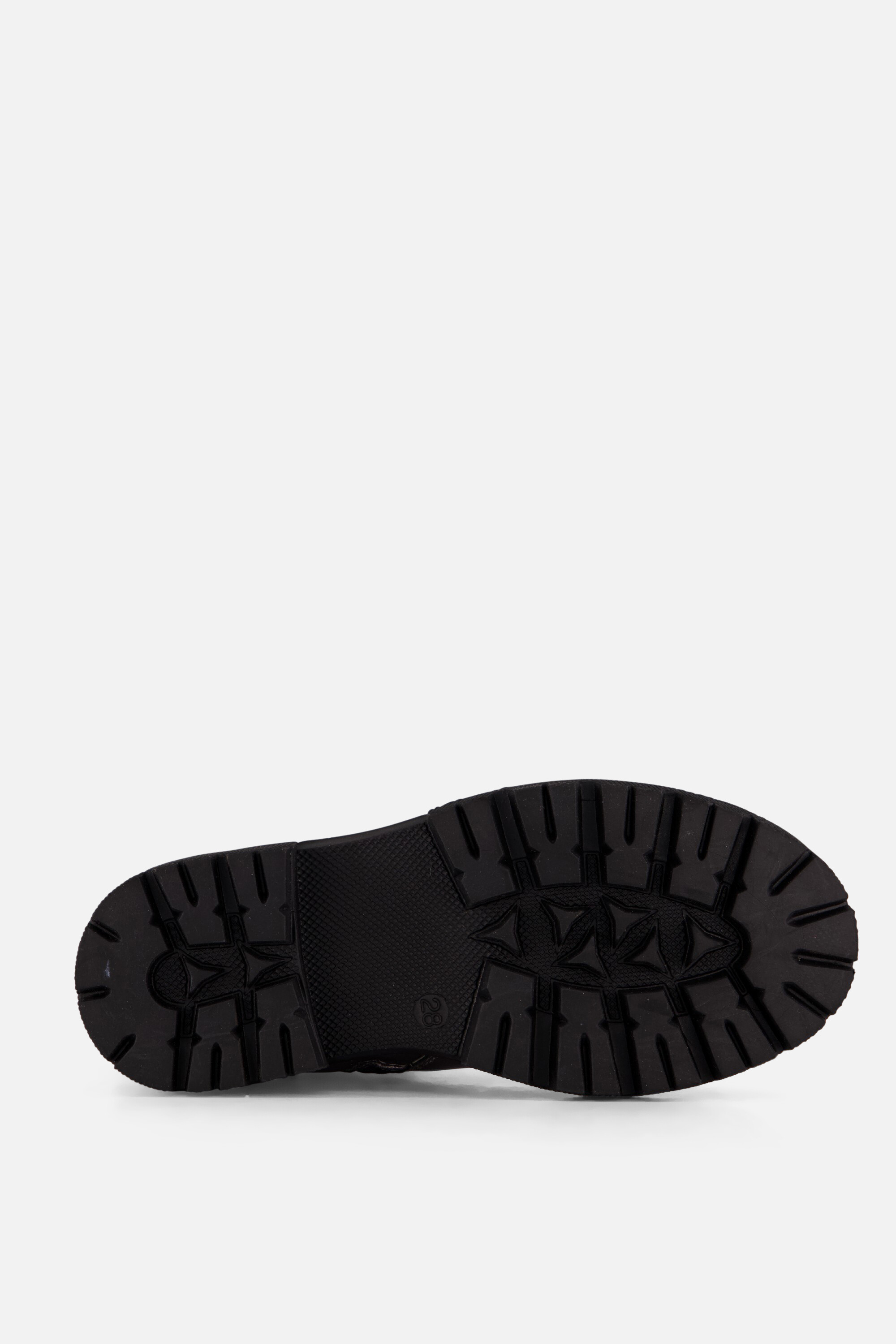 Muyters Veterboots zilver Leer afbeelding 3