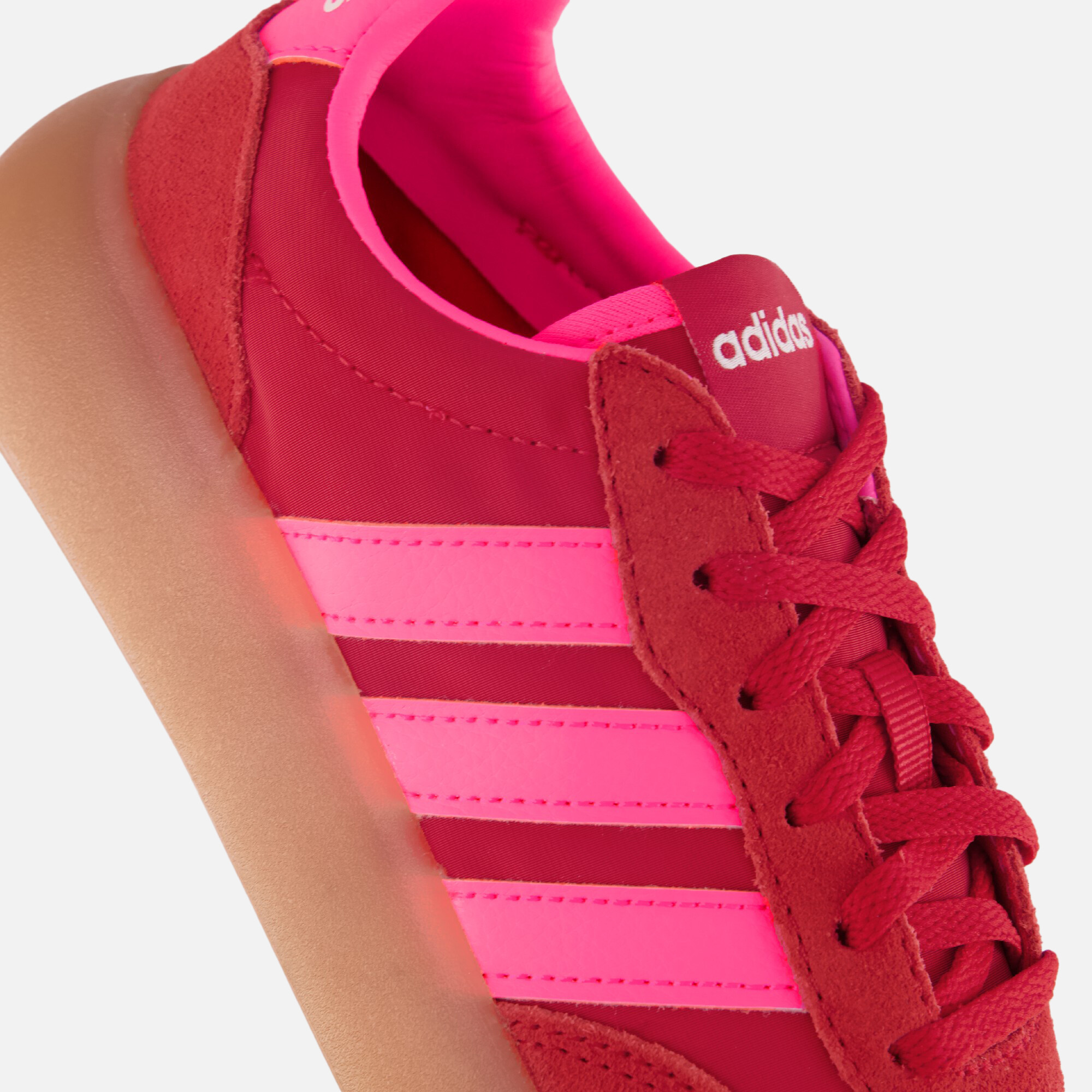 Adidas Barreda Decode Sneakers rood Suede afbeelding 4