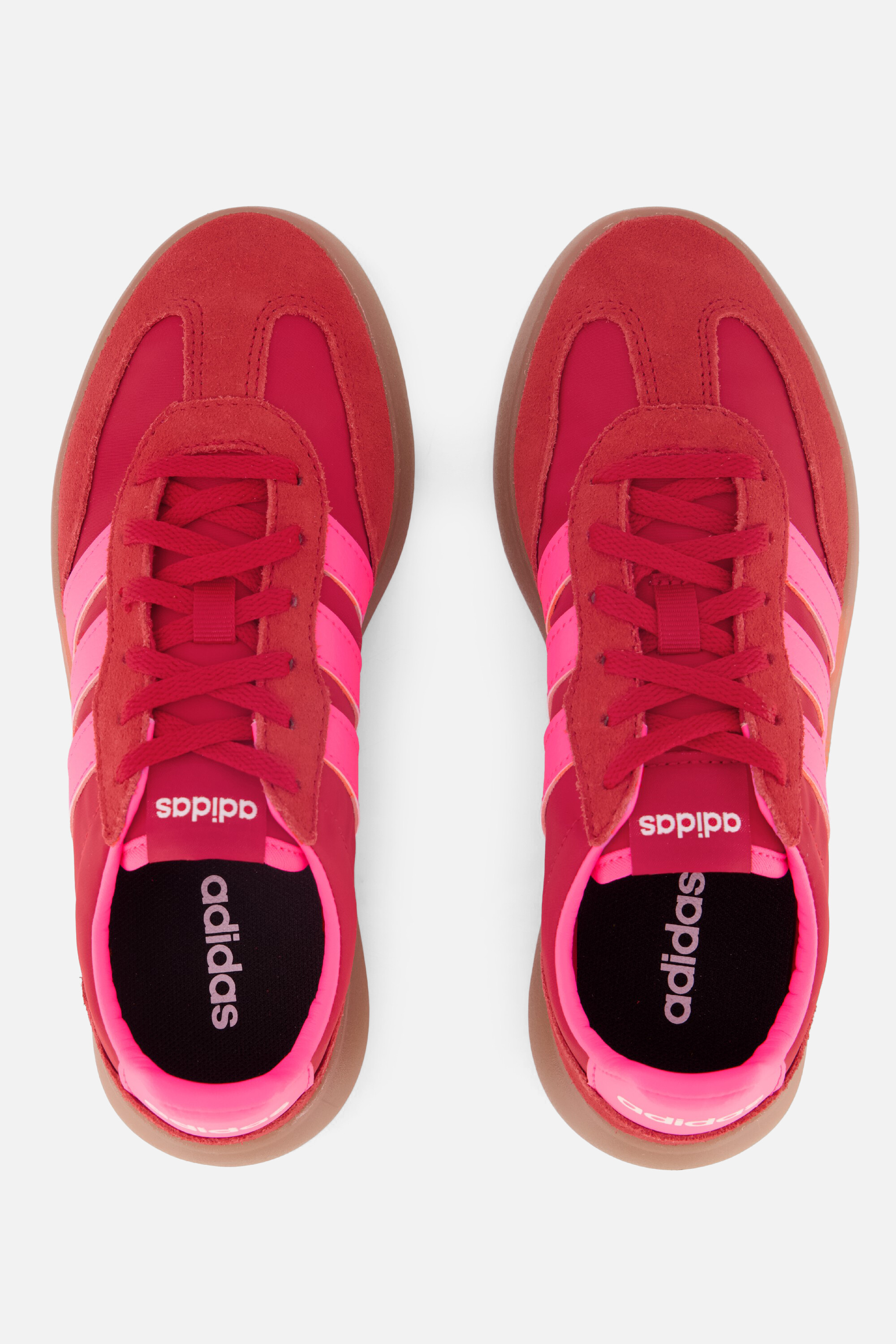 Adidas Barreda Decode Sneakers rood Suede afbeelding 2
