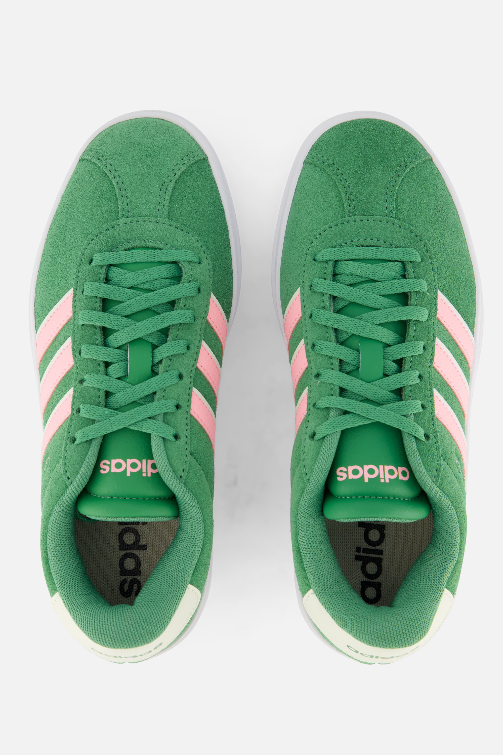 Adidas VL Court Bold Sneakers groen Leer afbeelding 3