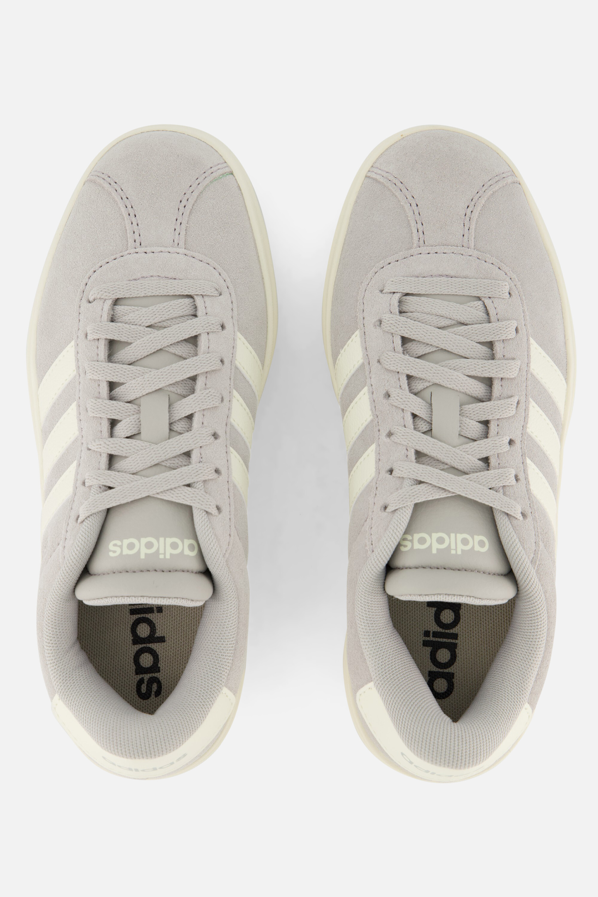 Adidas VL Court Bold Sneakers grijs Leer afbeelding 3
