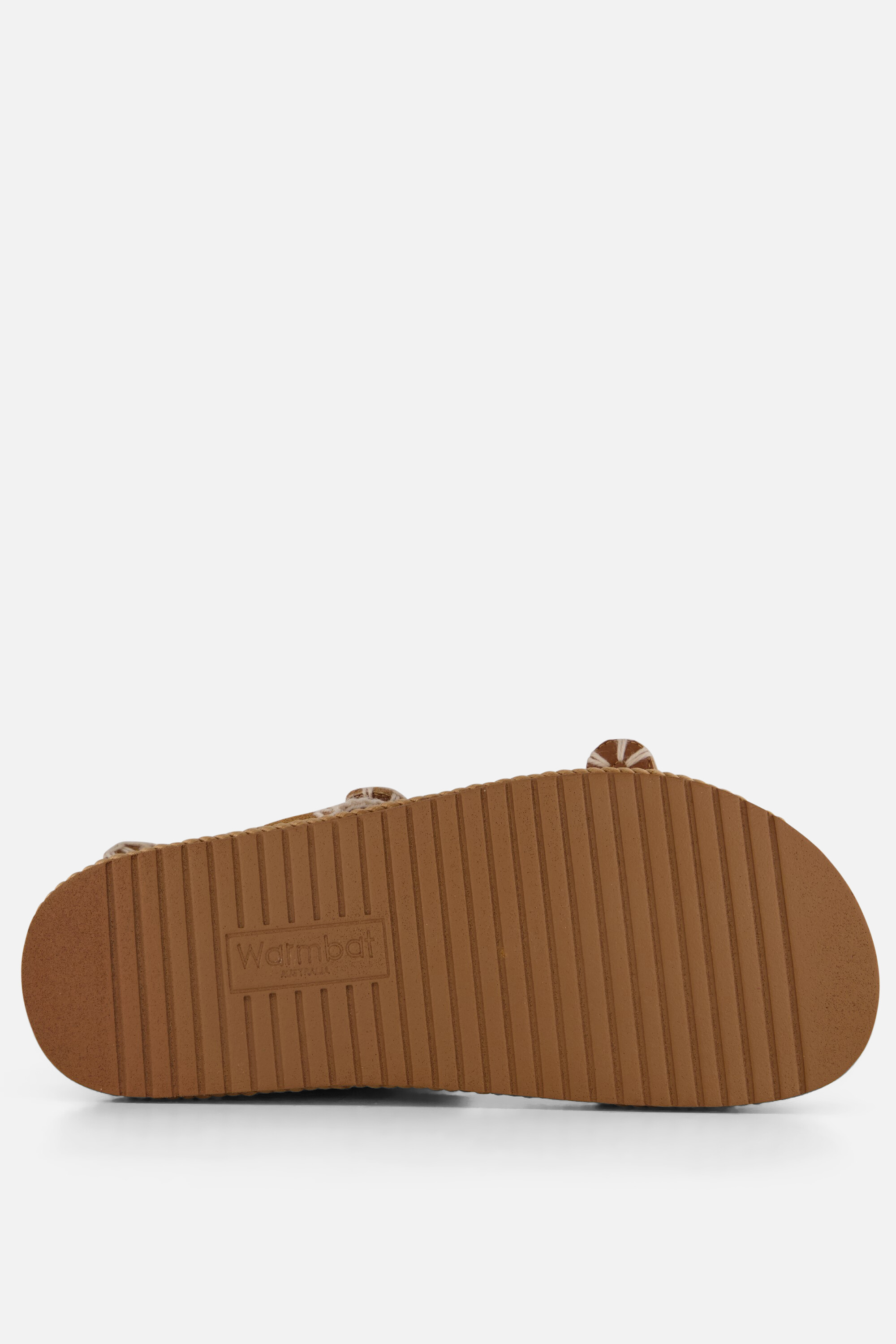 Warmbat Bokhara Sandalen cognac Suede afbeelding 2