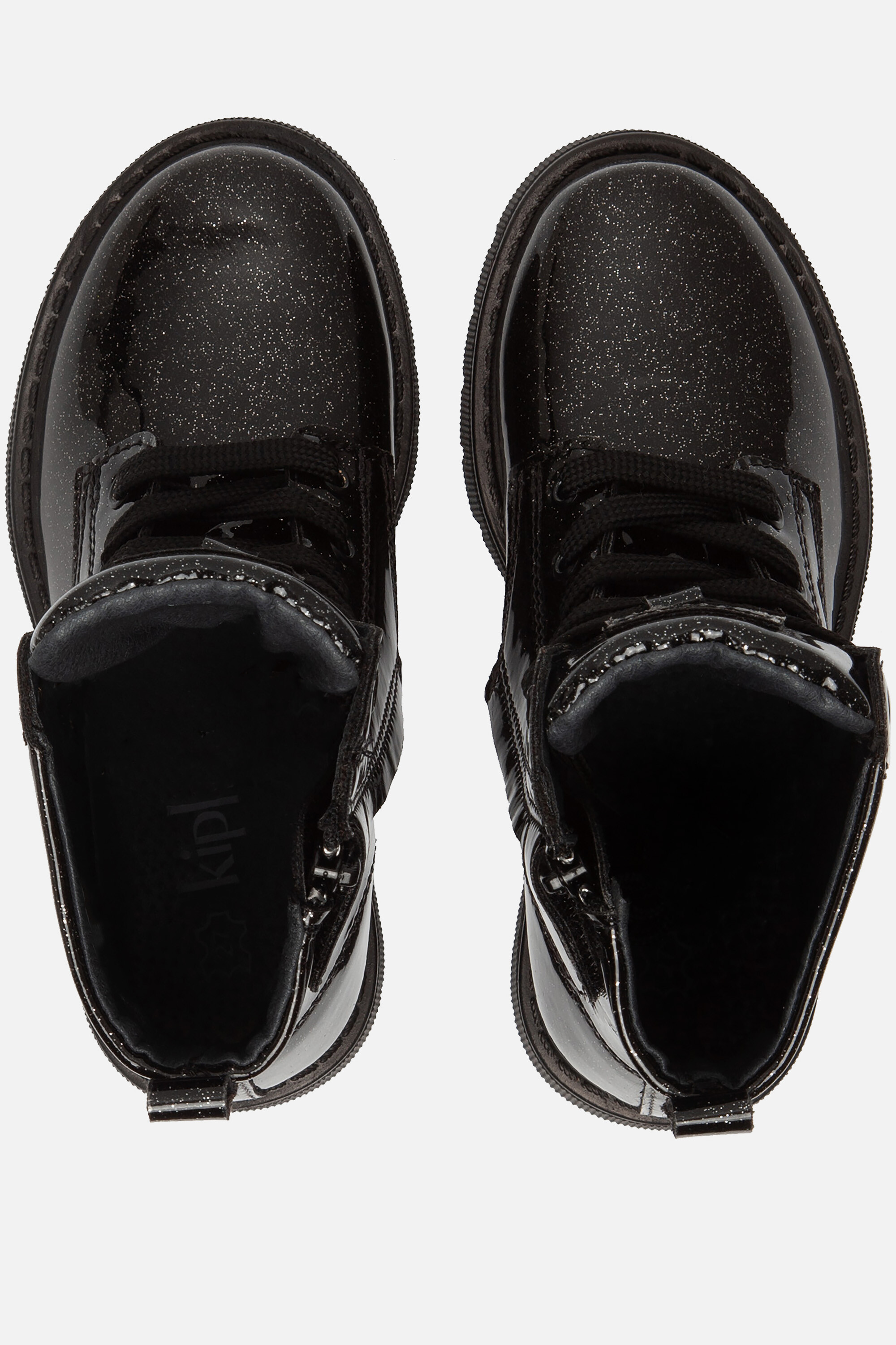 Kipling Ella Veterboots zwart Pu afbeelding 2