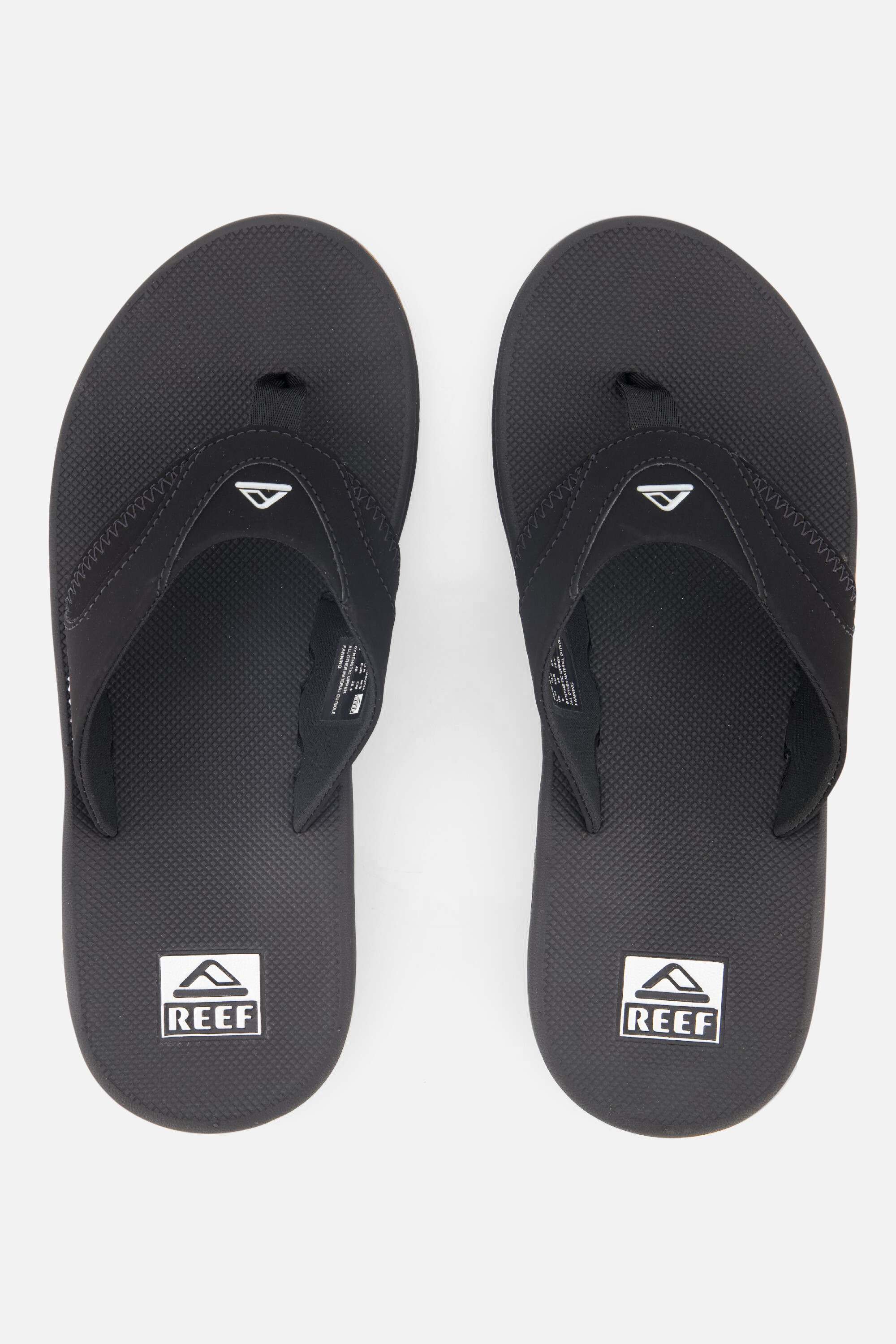 Reef Fanning Slippers zwart Synthetisch afbeelding 2