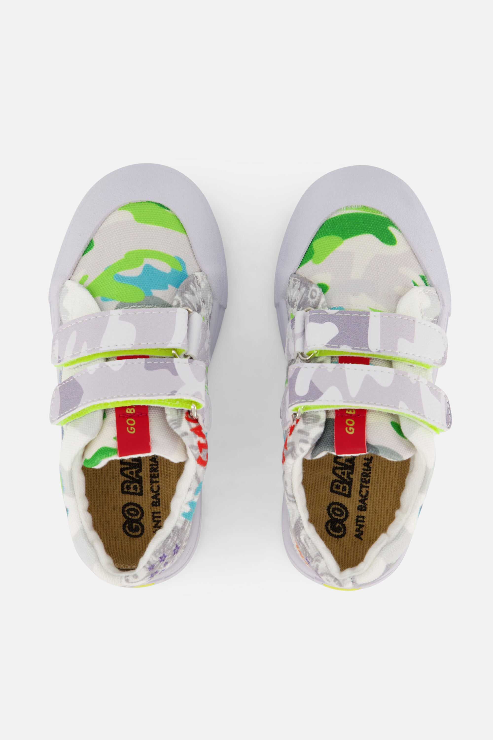 Go Bananas Chameleon Sneakers grijs Canvas afbeelding 2