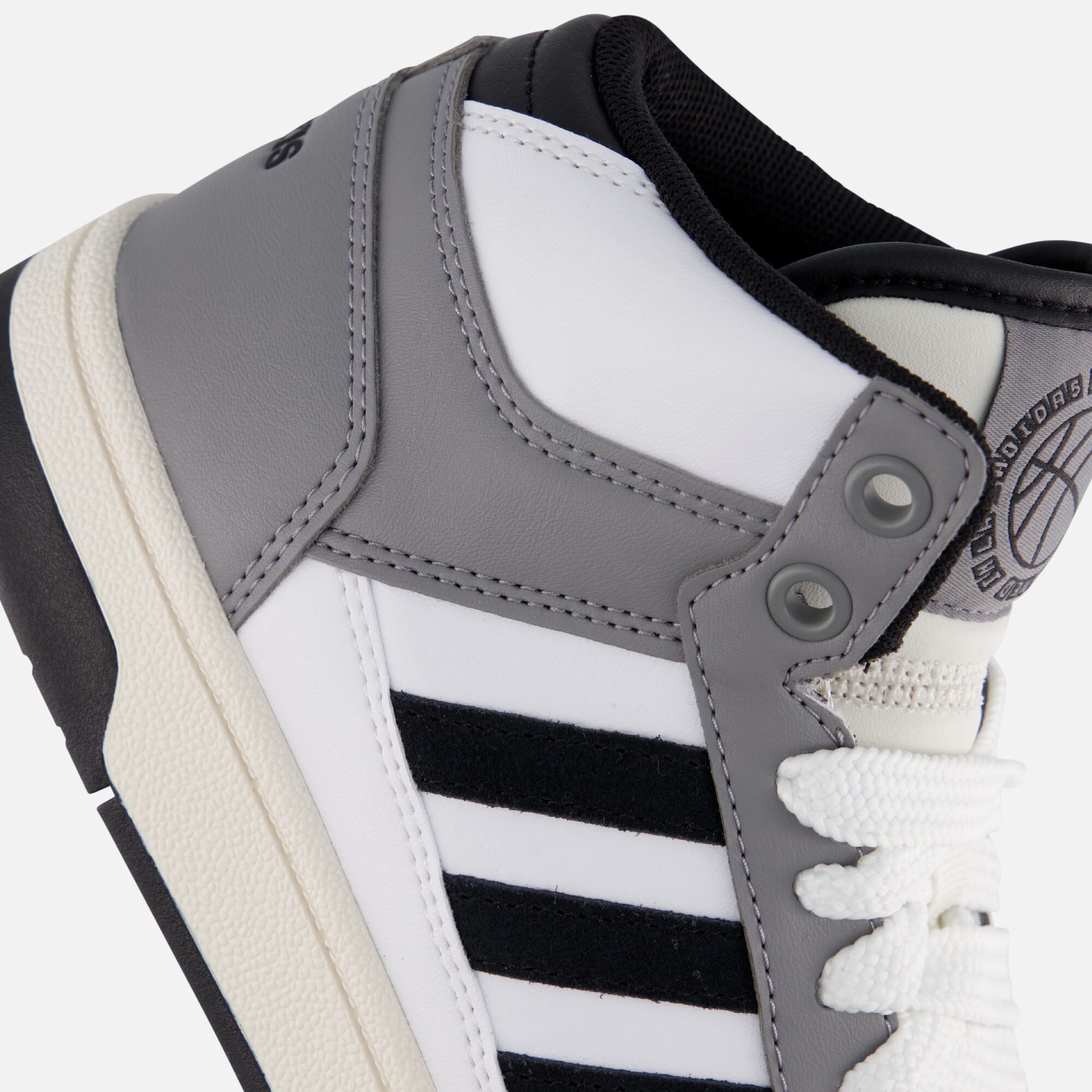 Adidas Rapid Court Mid Sneakers grijs afbeelding 4