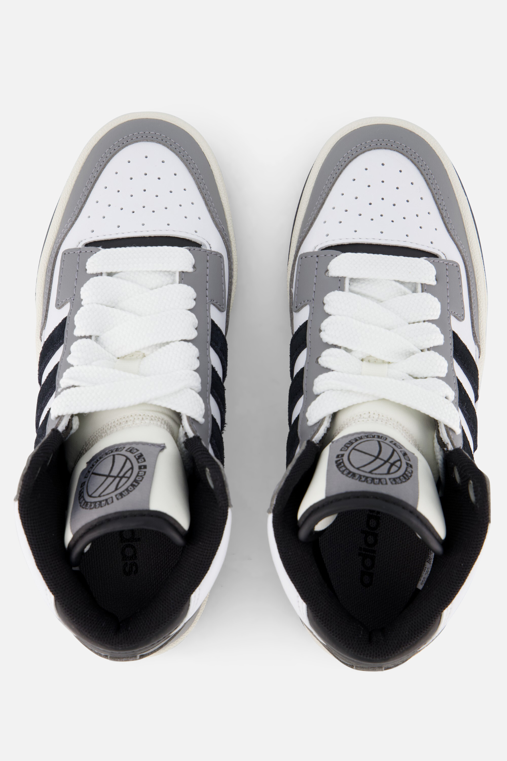 Adidas Rapid Court Mid Sneakers grijs afbeelding 2