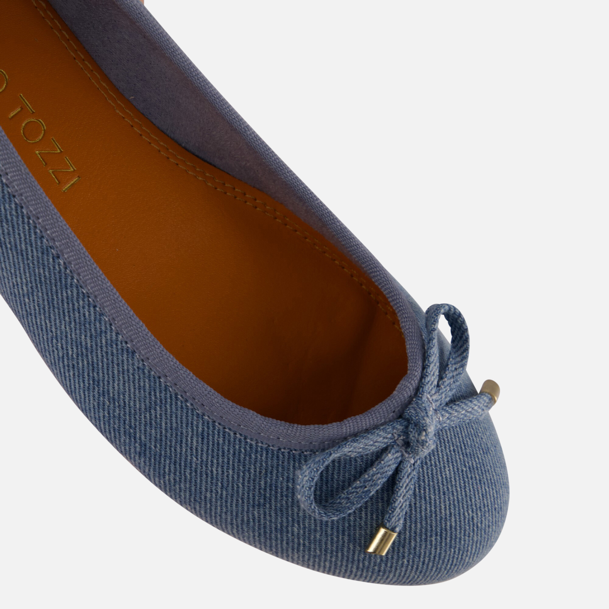 Marco Tozzi Instappers denim Textiel afbeelding 4