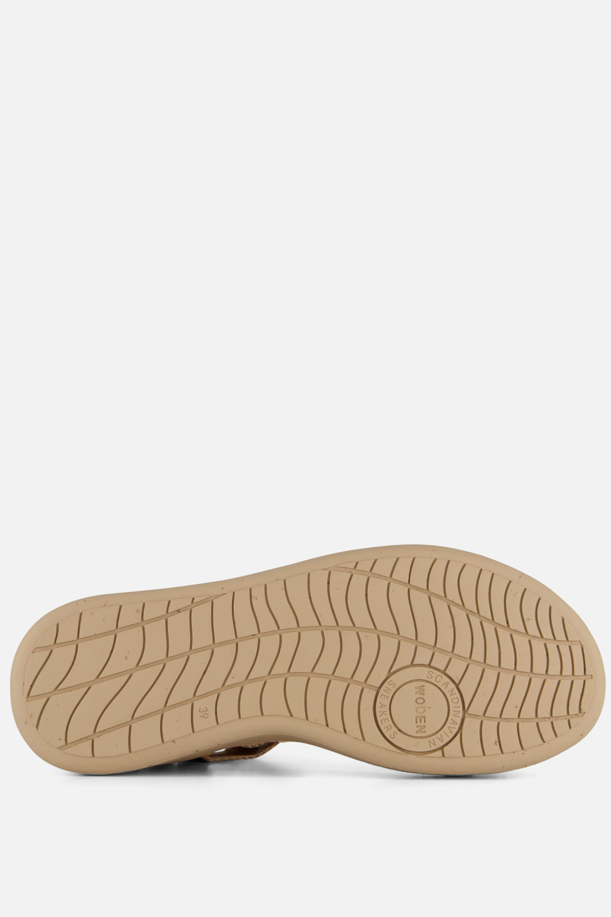 Woden Line Lite Sandalen beige Textiel afbeelding 2