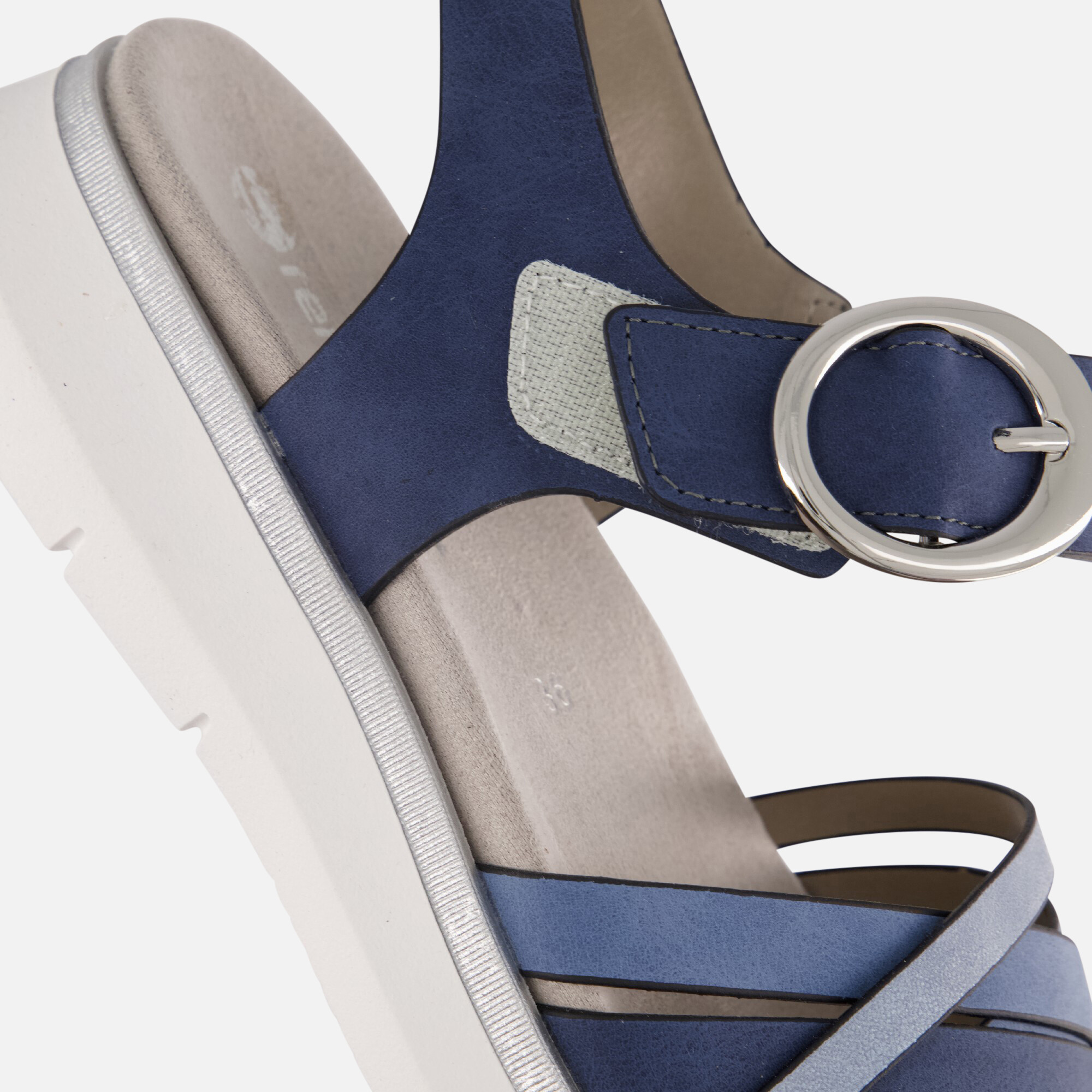 Remonte Sandalen blauw Synthetisch afbeelding 3