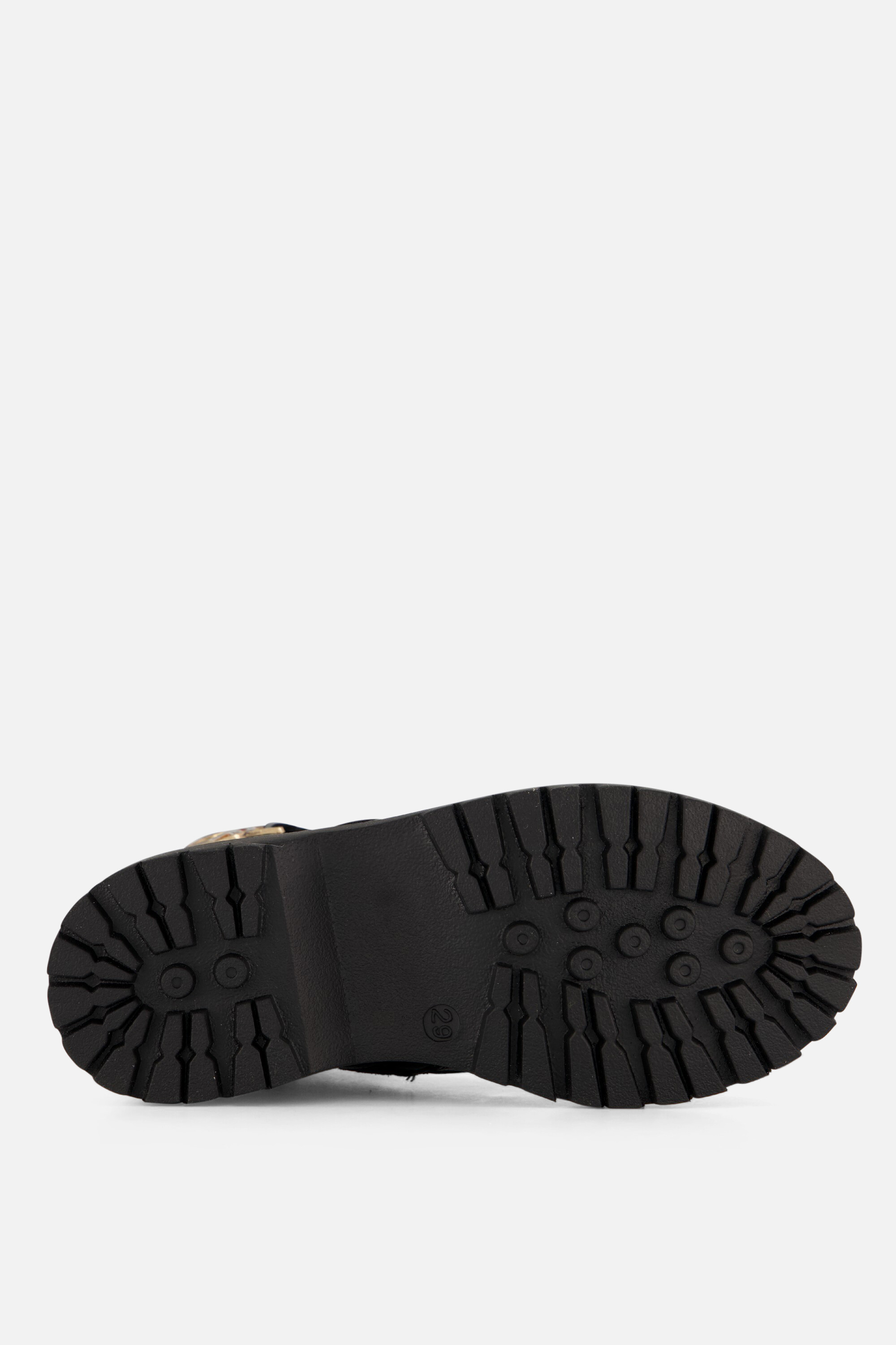 Mexx Sandy Sam Veterboots zwart Leer afbeelding 3