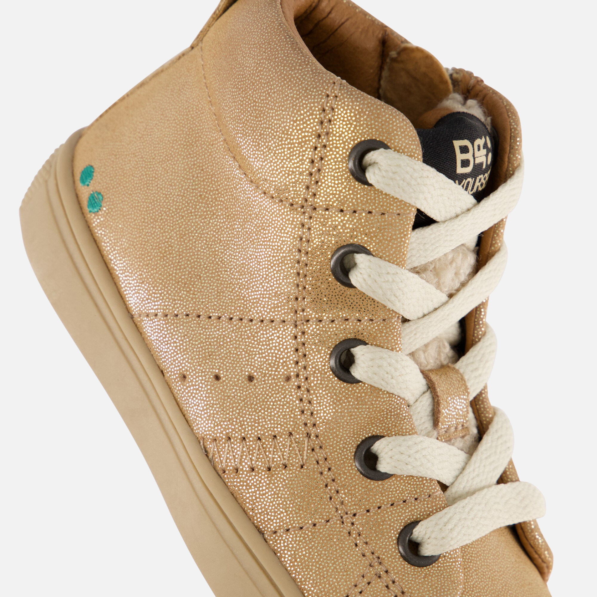 BunniesJR Veterboots brons Leer afbeelding 4