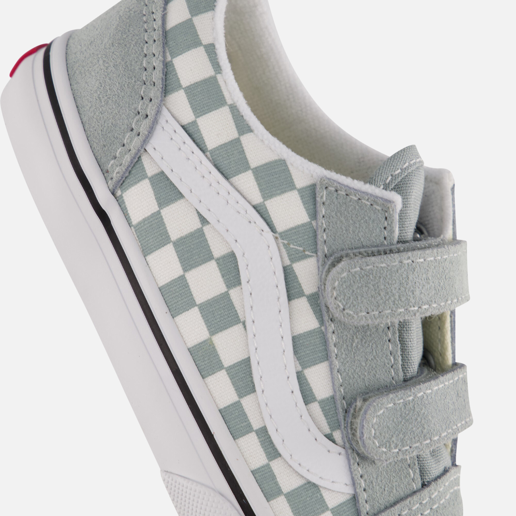 Vans Old Skool V Checkerboard Sneakers grijs afbeelding 4