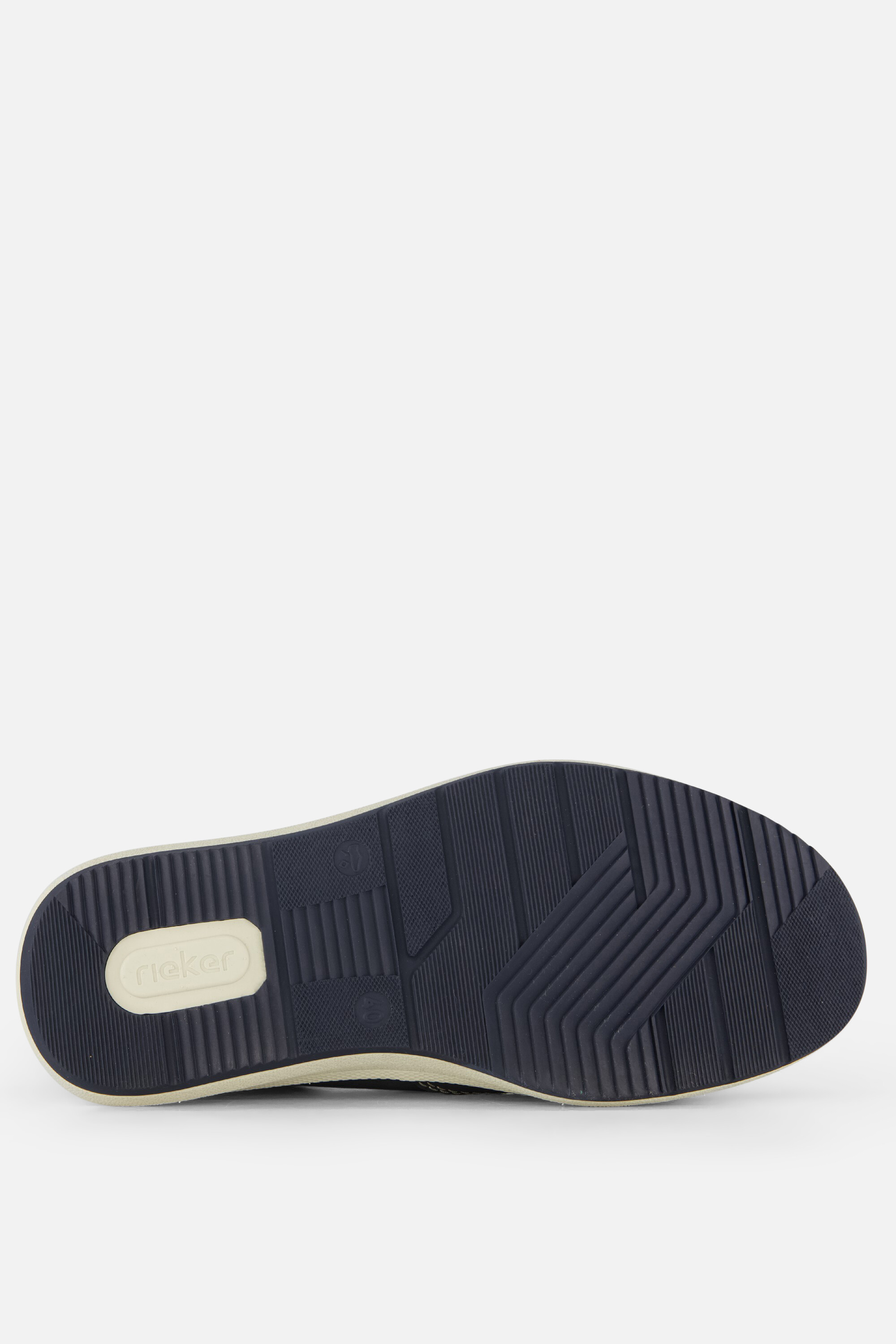 Rieker Instappers blauw Leer afbeelding 3