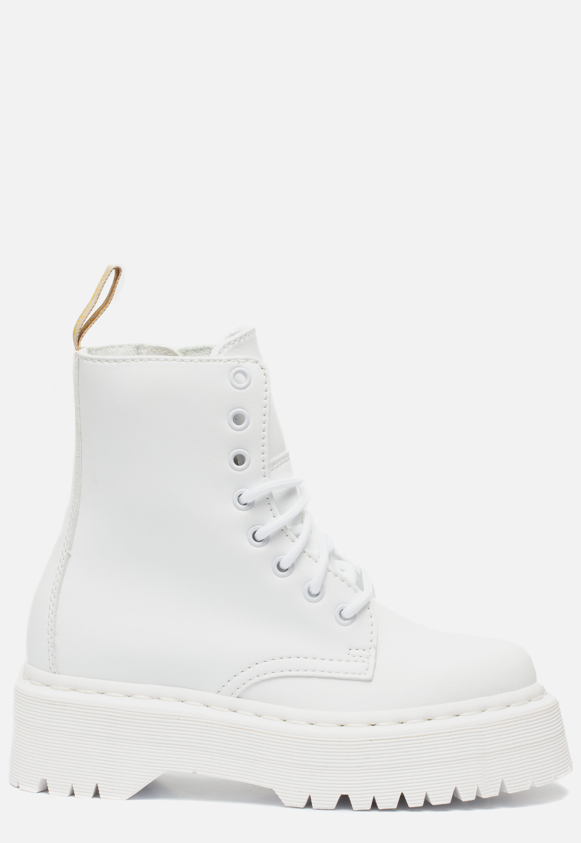 Dr. Martens Jadon Veterboots wit Pu afbeelding 2