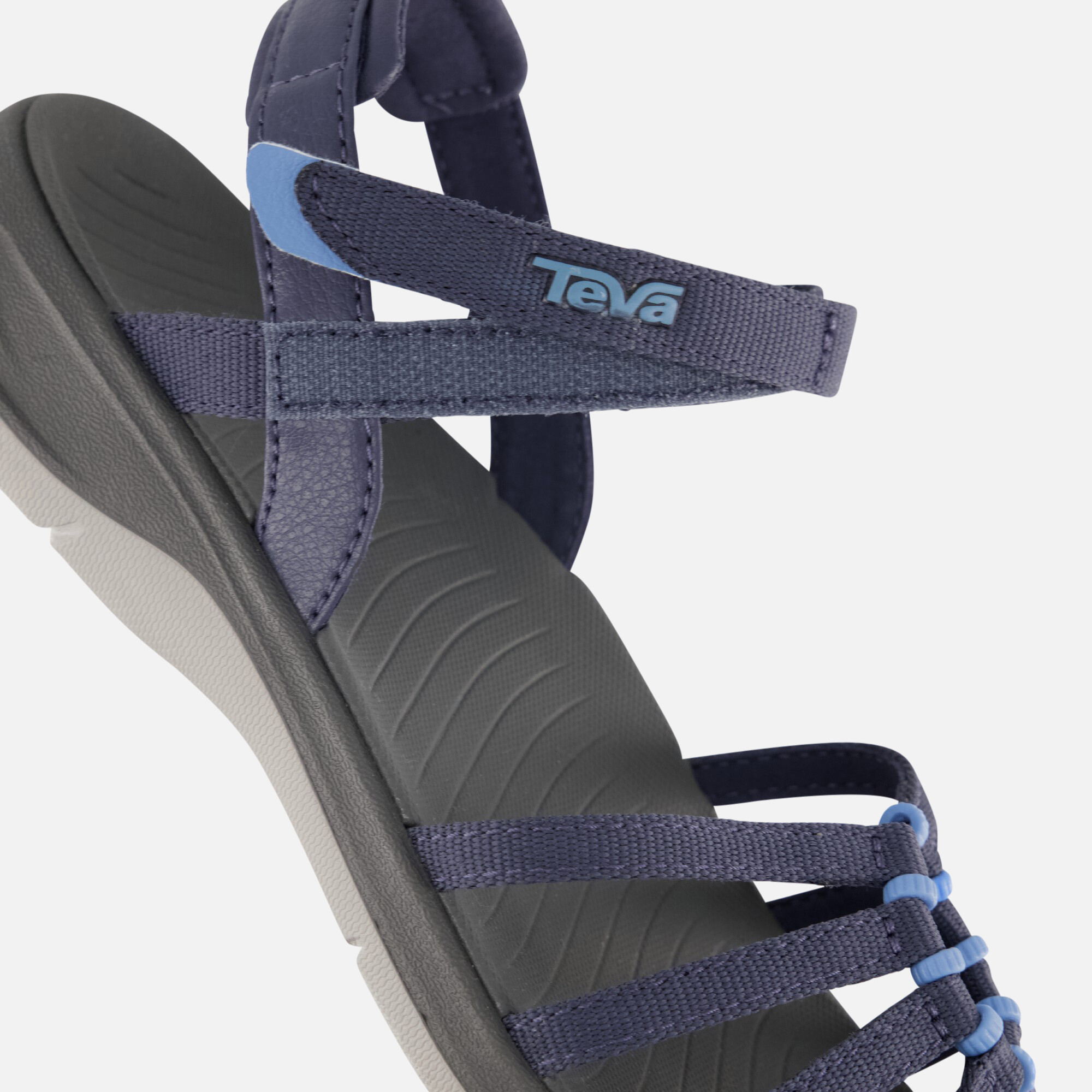 Teva Tirra  Traveler Sandalen blauw Textiel afbeelding 3