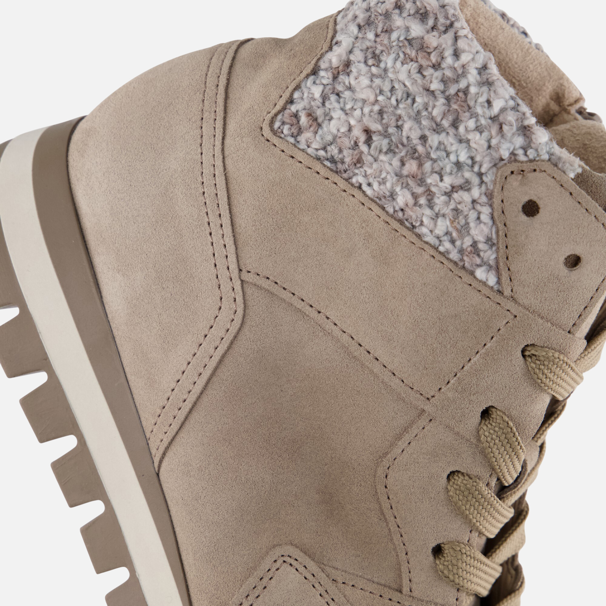 Gabor Veterboots beige Suede afbeelding 4