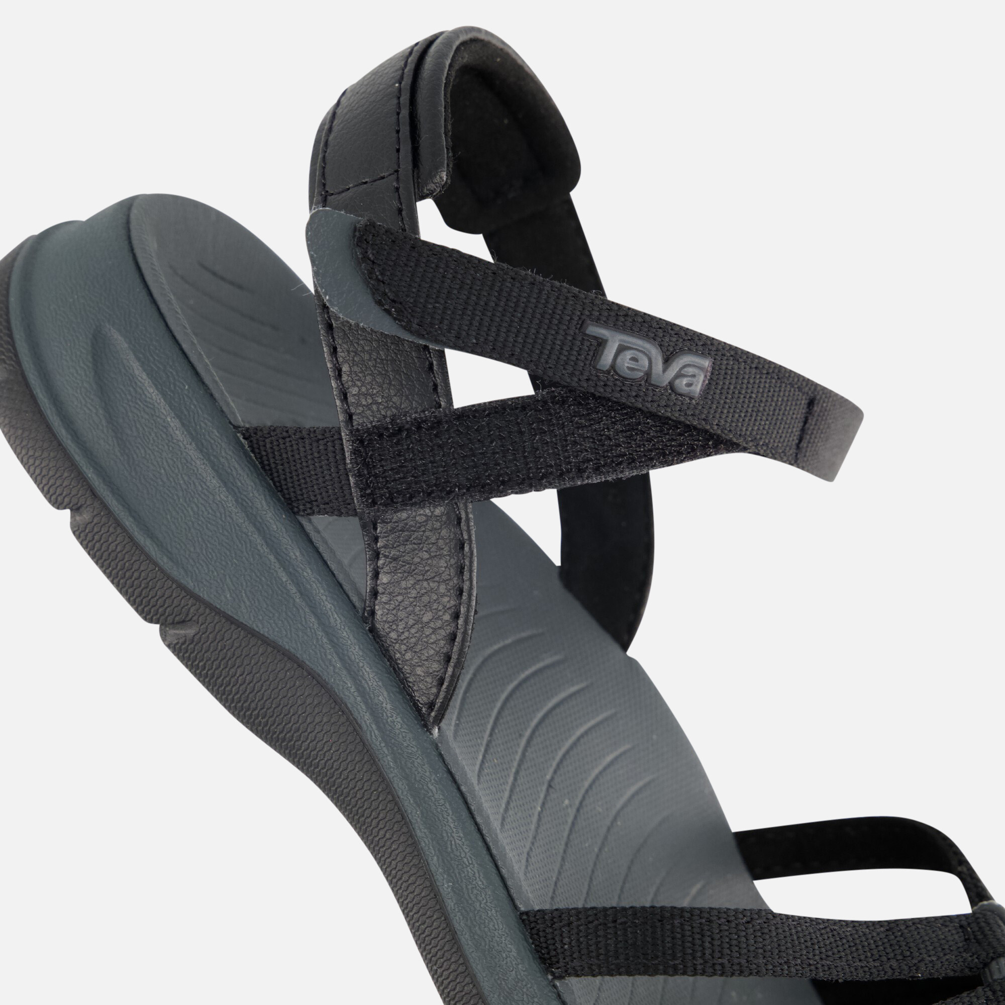 Teva Tirra Traveler Sandalen zwart Textiel afbeelding 3