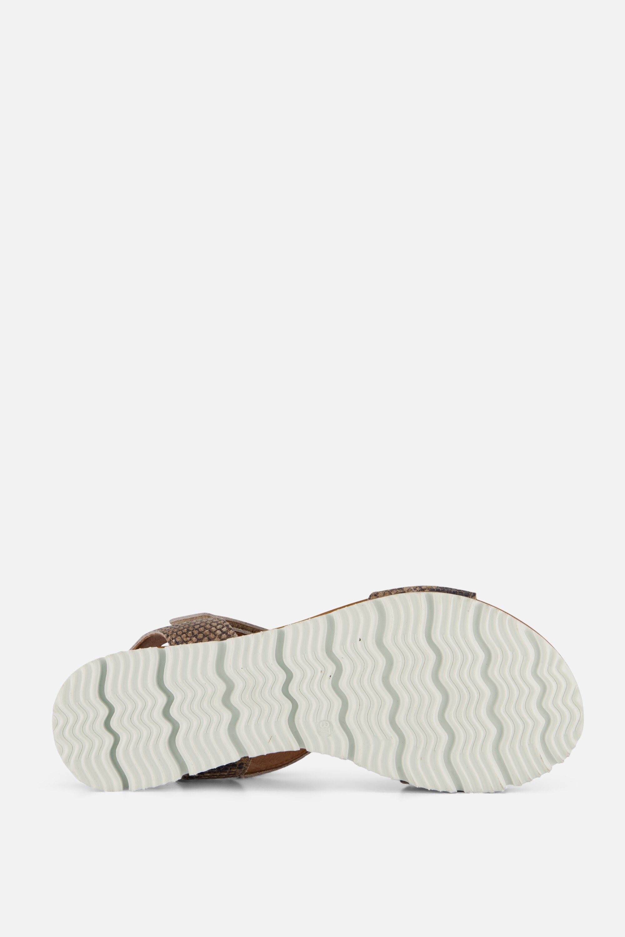 Aqa Snake Sandalen taupe Leer afbeelding 2