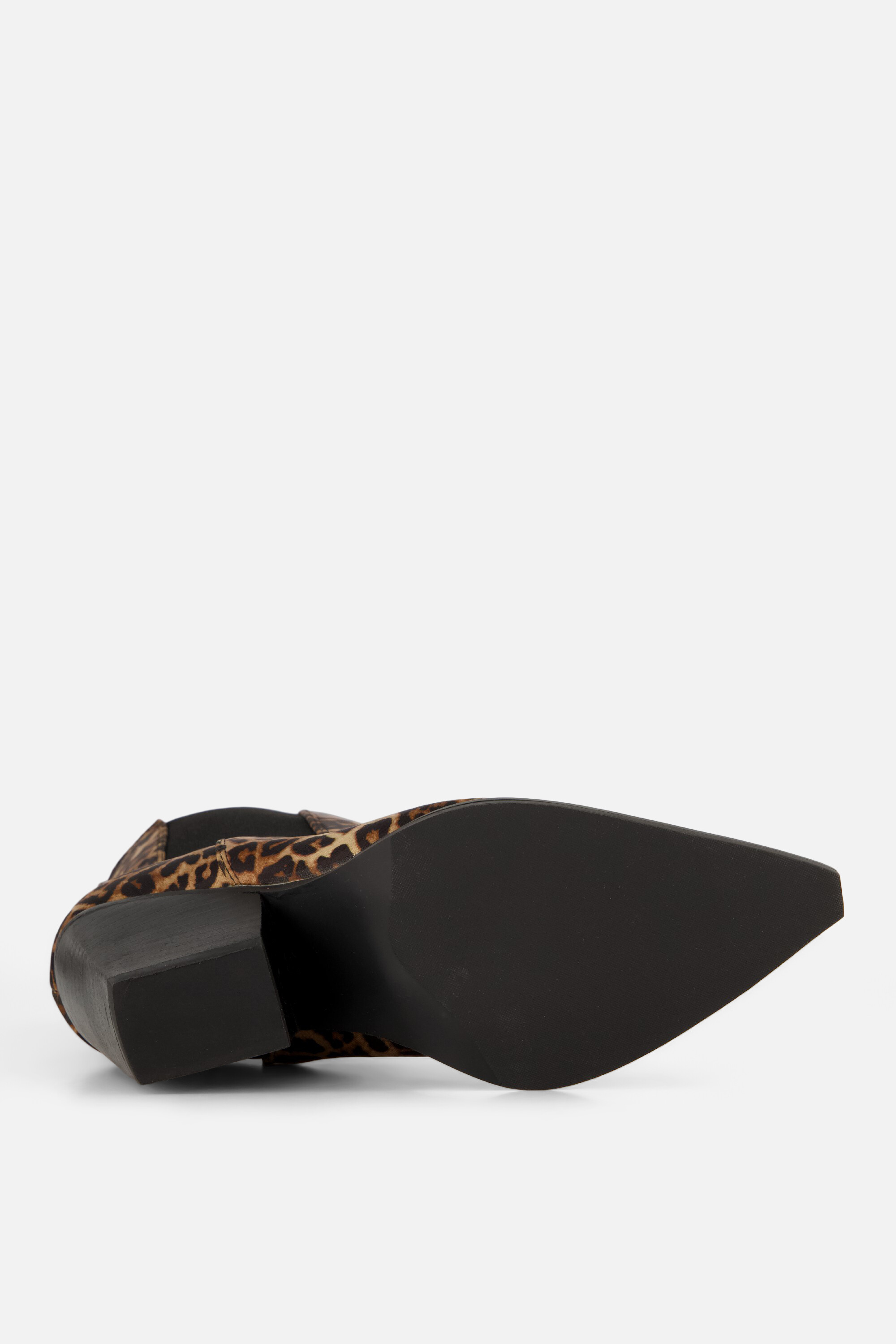 Posh by Poelman Chelsea boots met hak bruin Pu afbeelding 4
