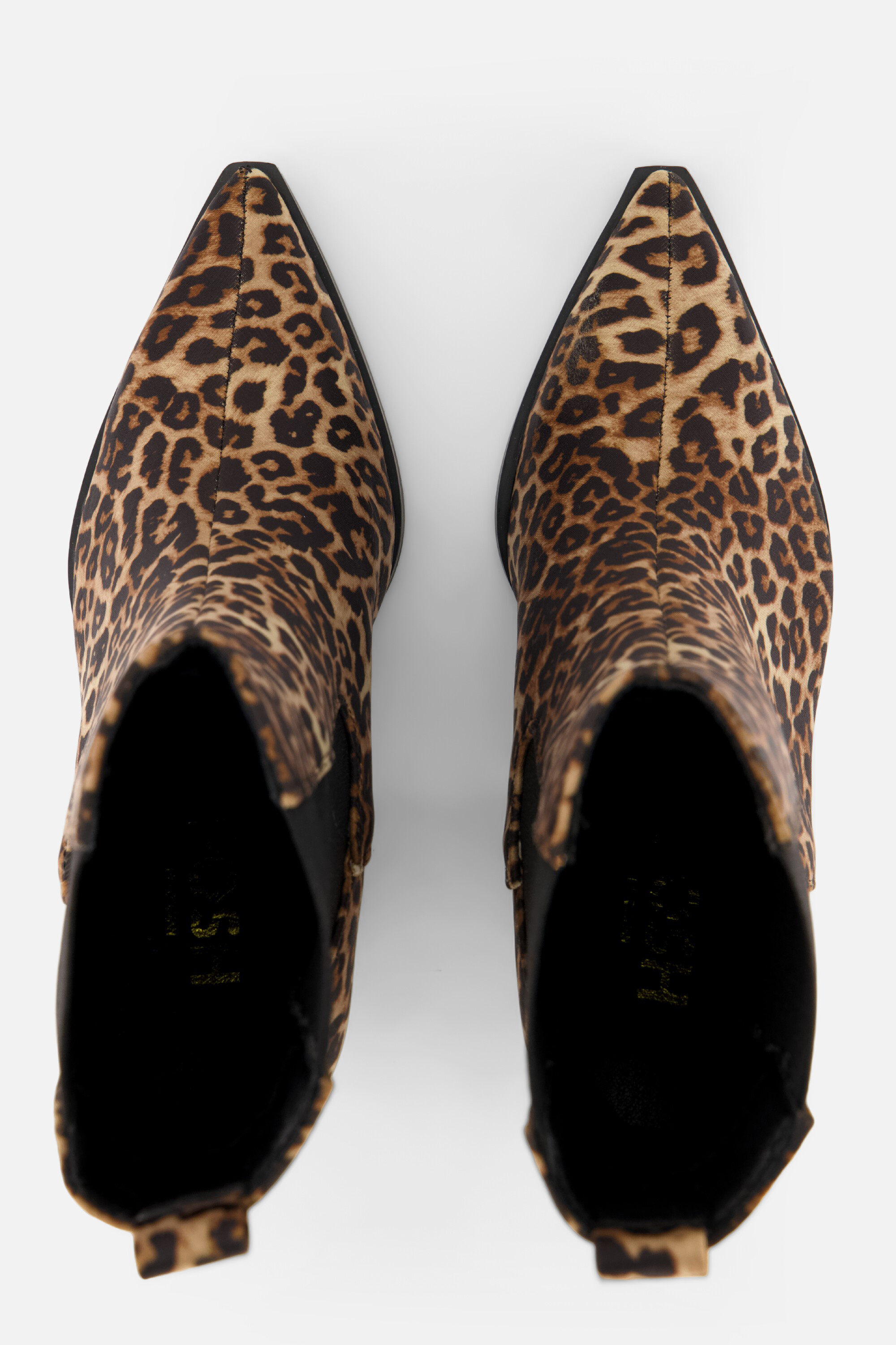 Posh by Poelman Chelsea boots met hak bruin Pu afbeelding 3