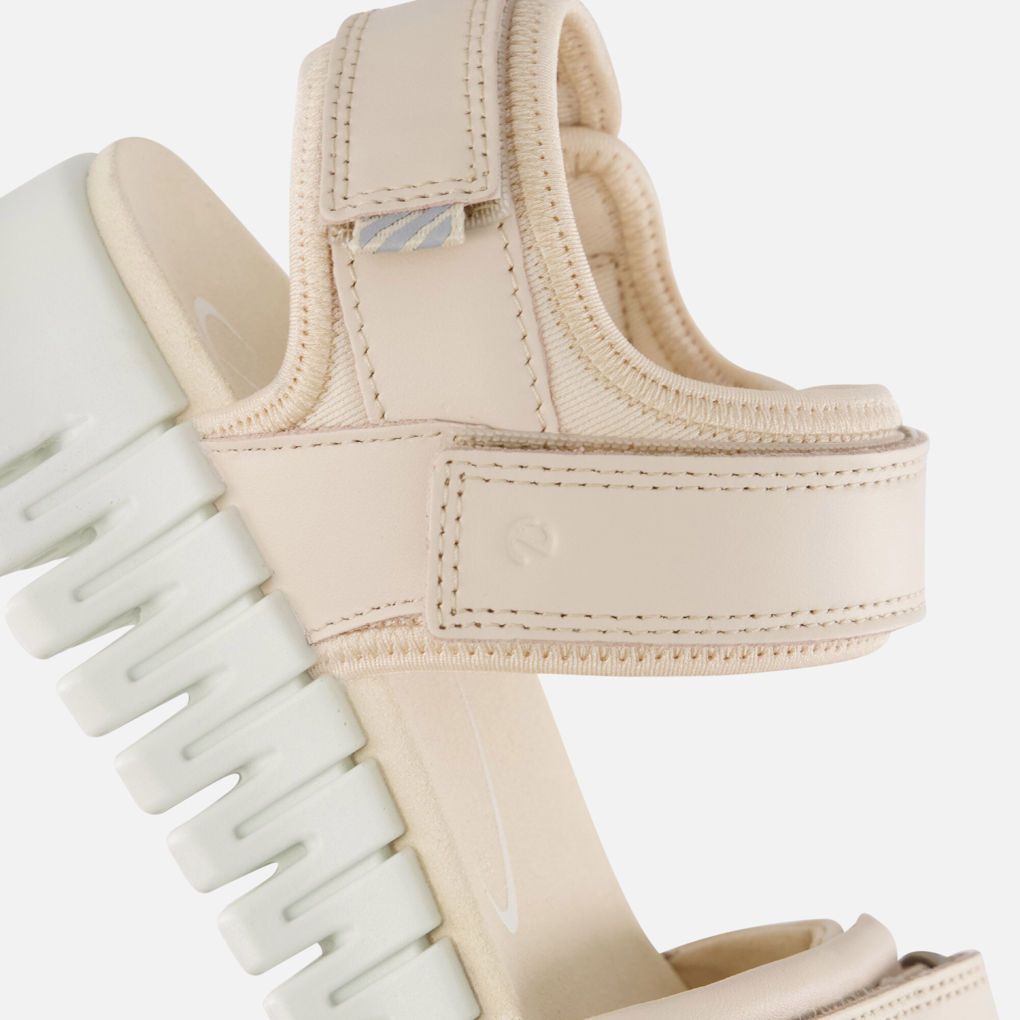 Ecco Gruuv Sandalen beige Leer afbeelding 3